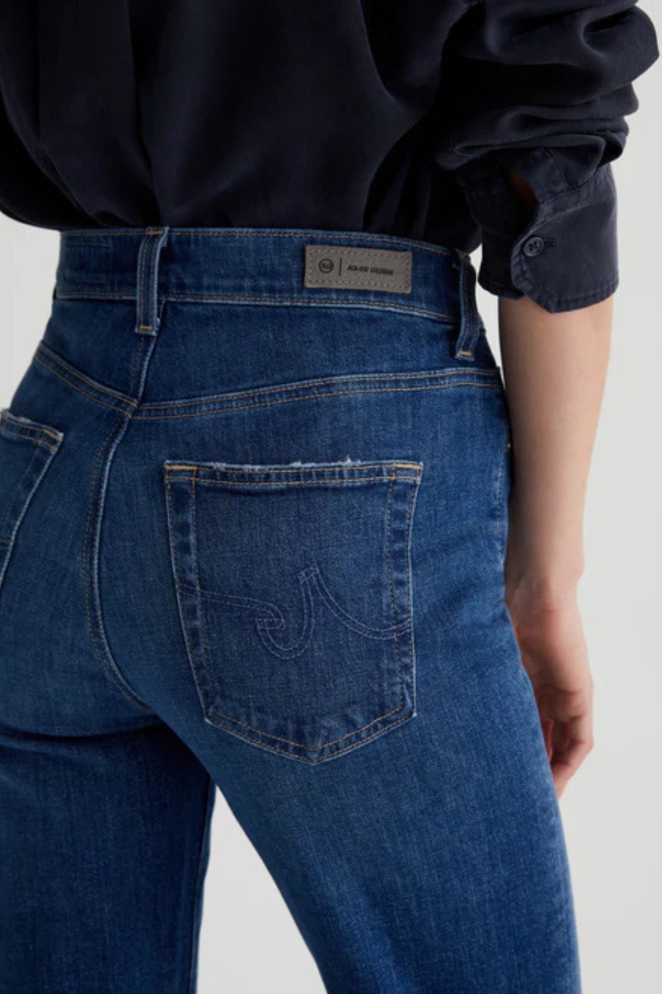 Brinley AG-ED Mid-Rise Straight