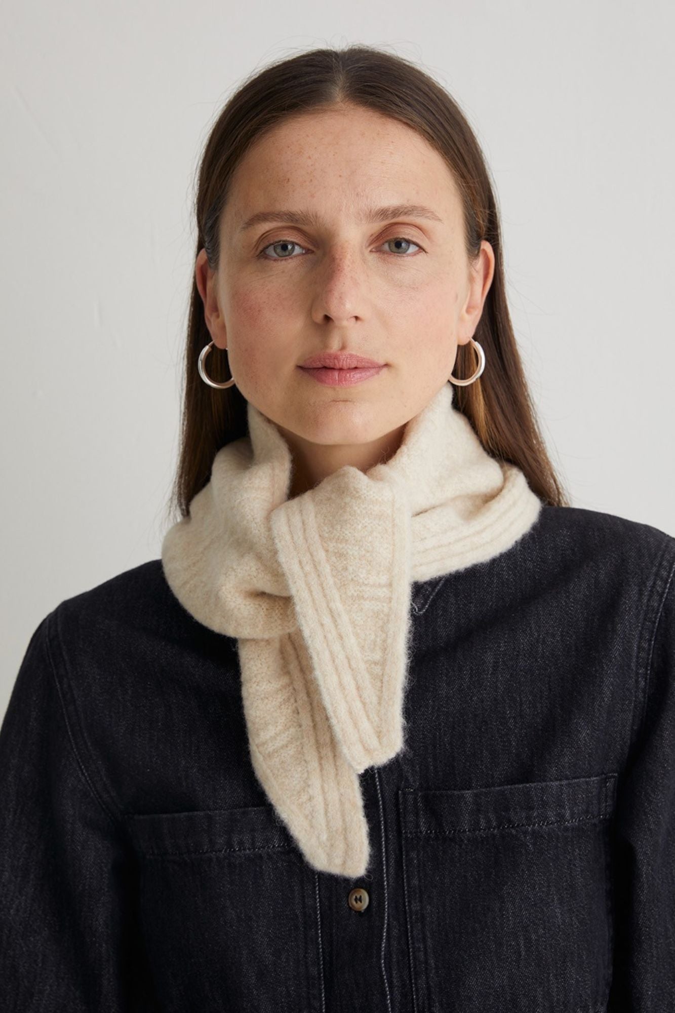 Bandana Scarf Knitted