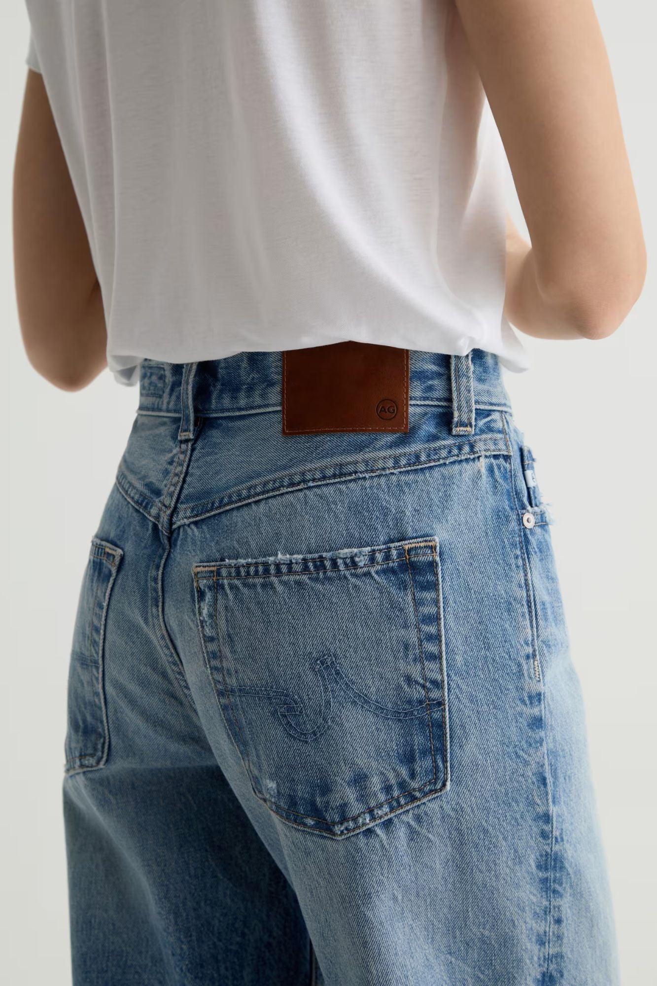 Billie Low Slung Straight Leg