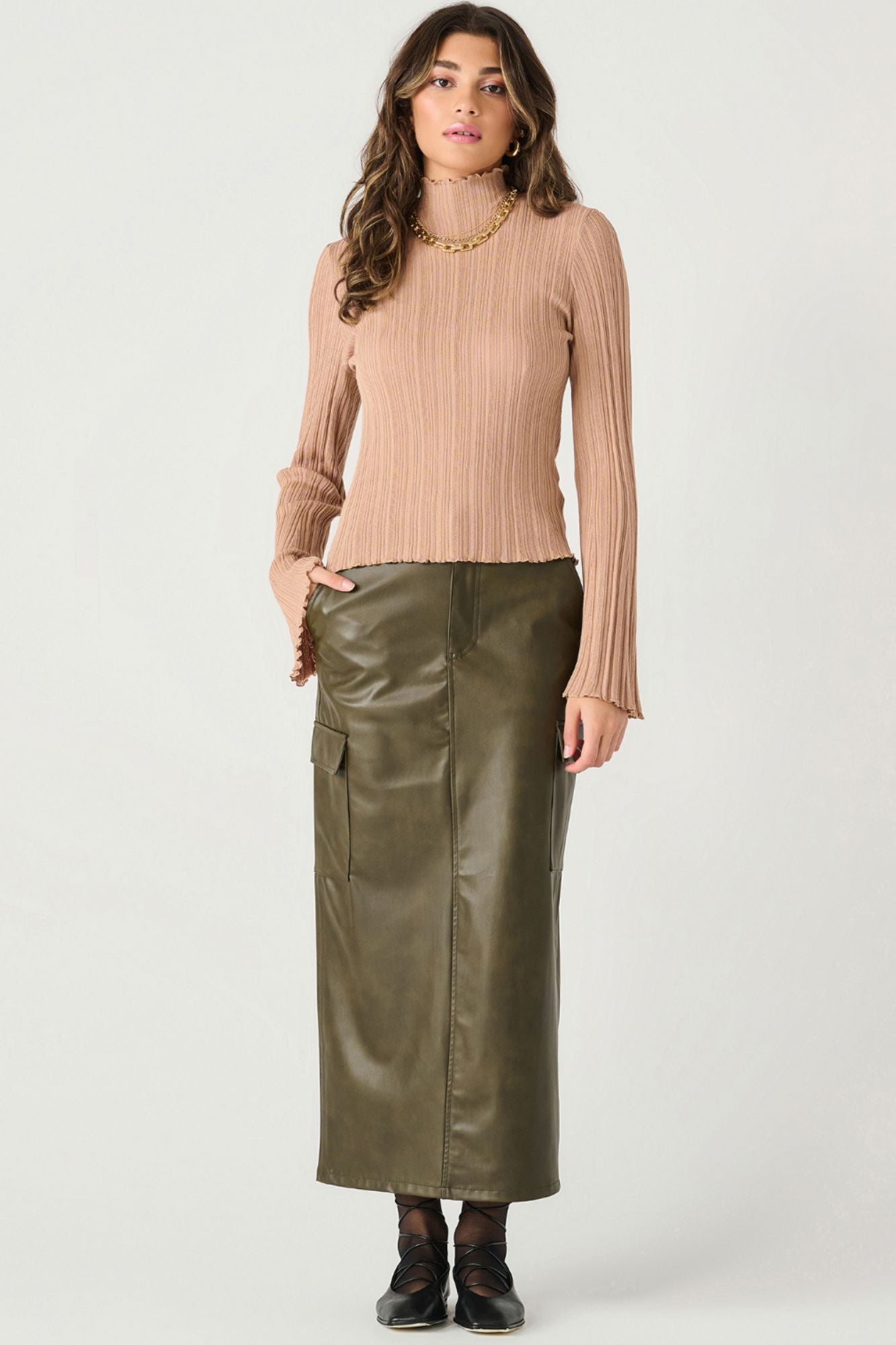 Skylar Mock Neck Top