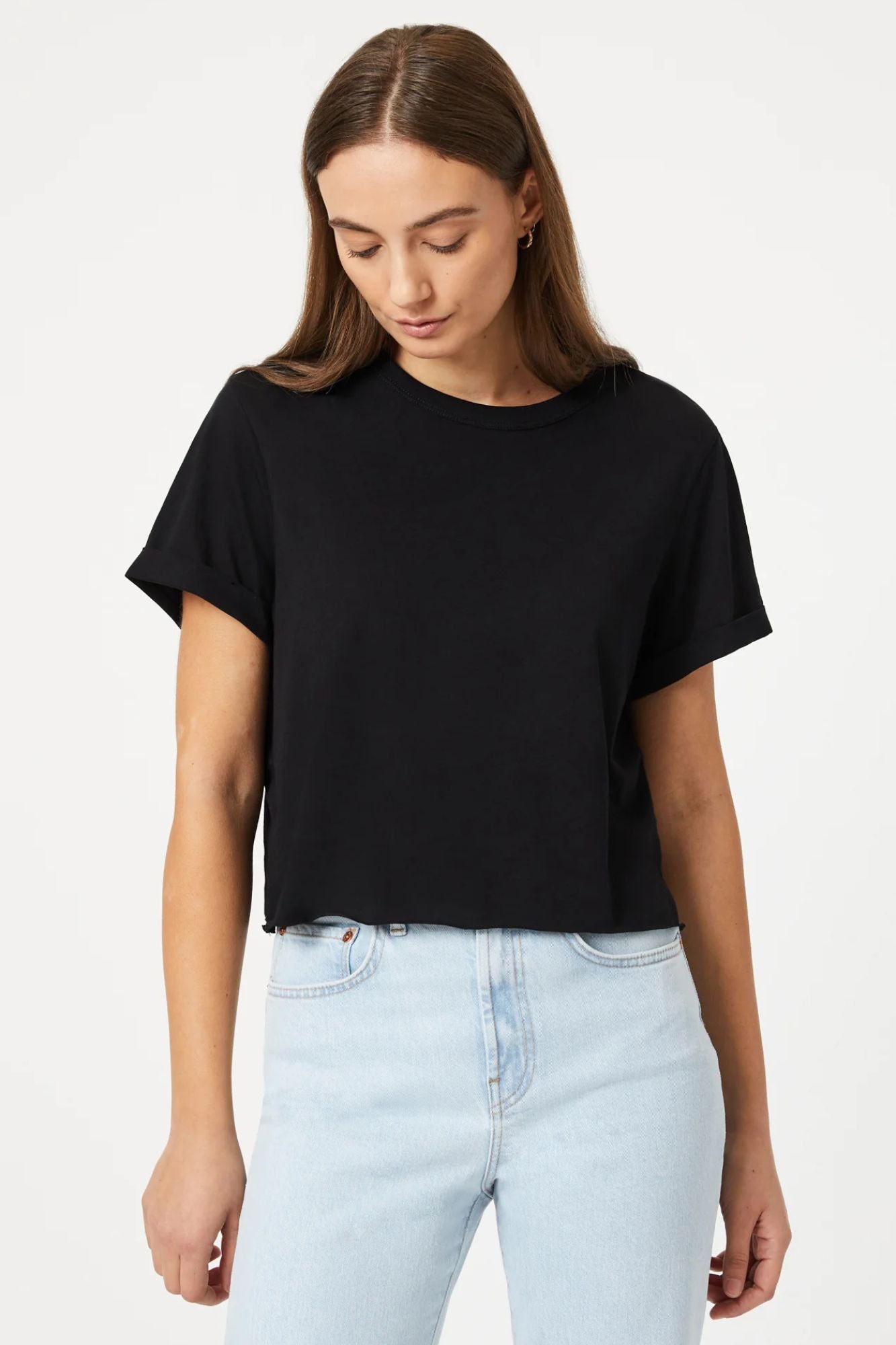 Cropped Cut Off T-shirt