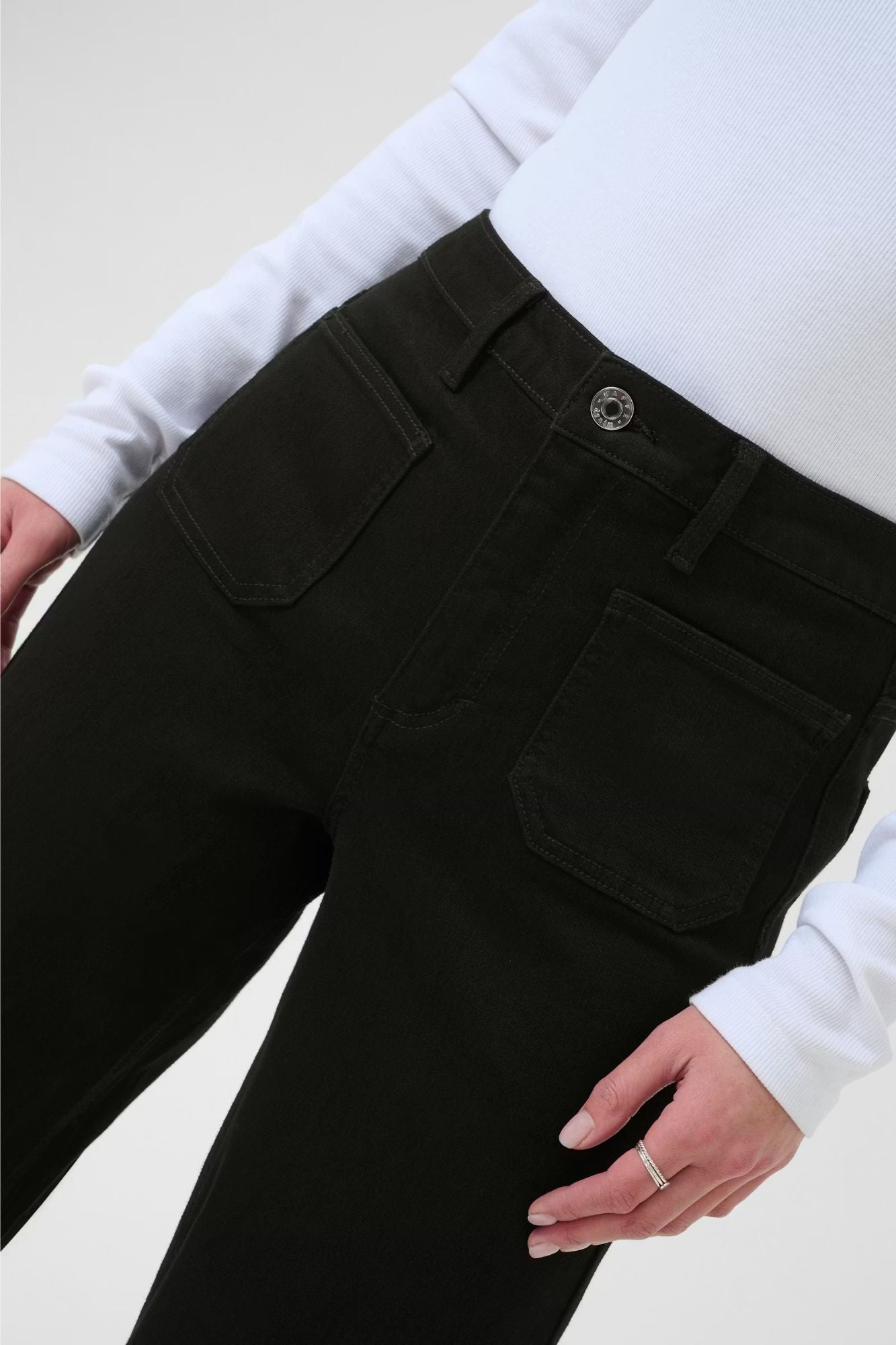 Brook High-Rise Wide Leg Jeans