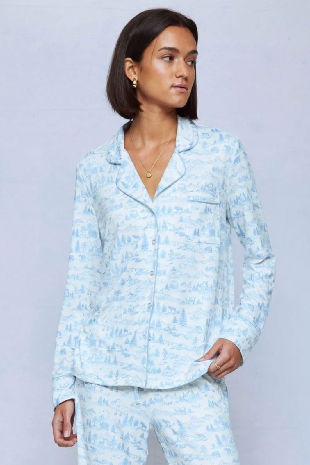 Flora Pillow Soft PJ Set