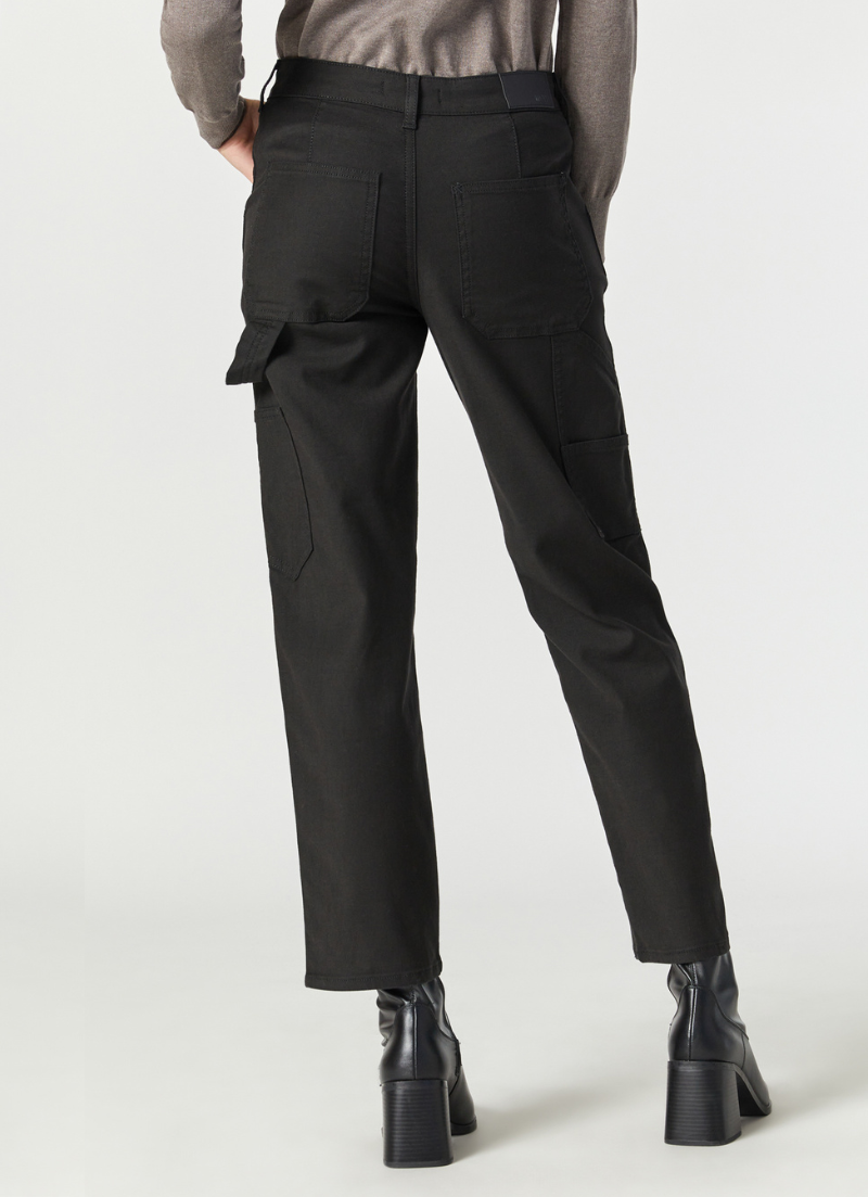 Luisa | Black Luxe Twill