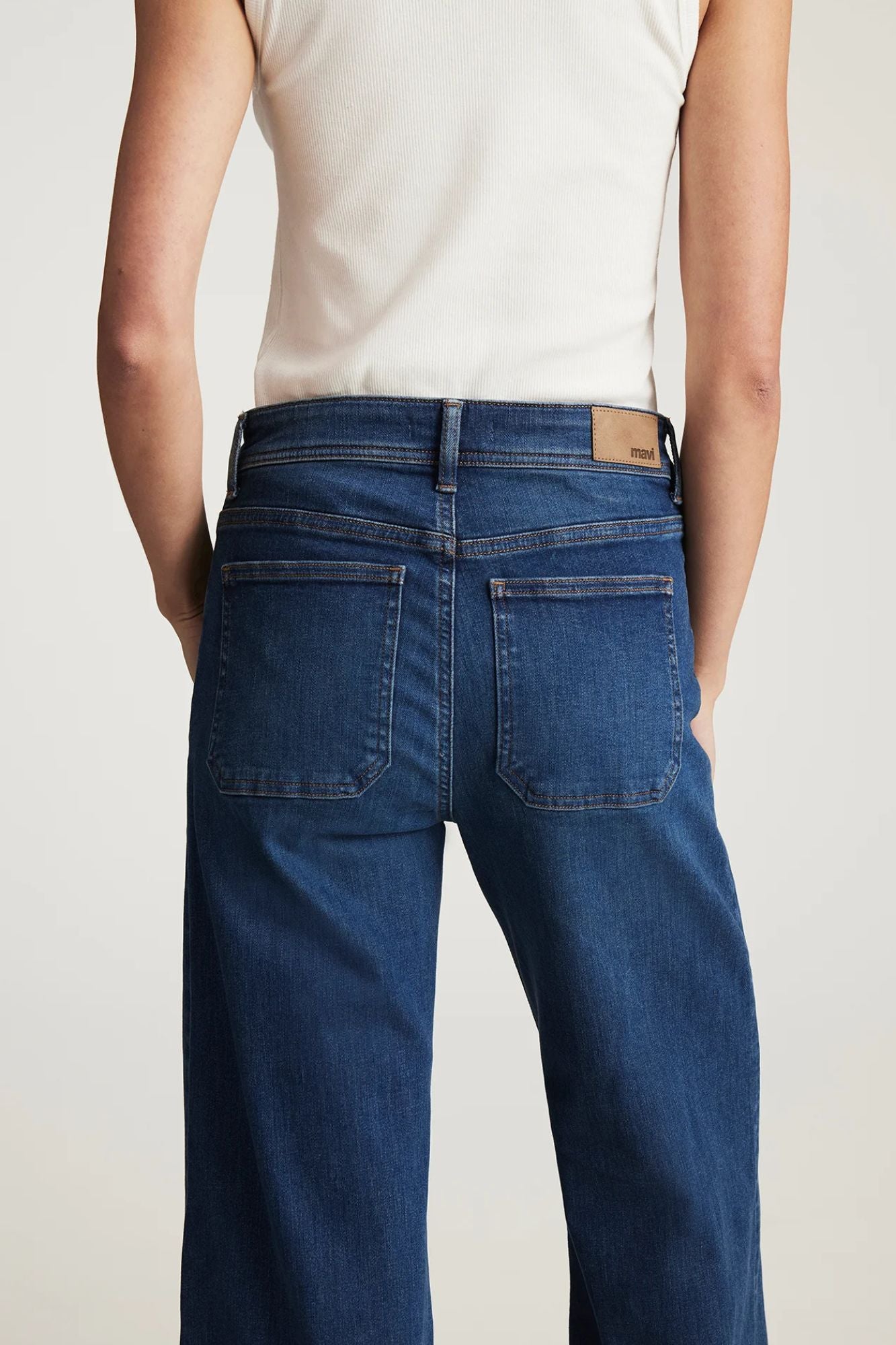 Paloma Marine Wide Leg Jeans