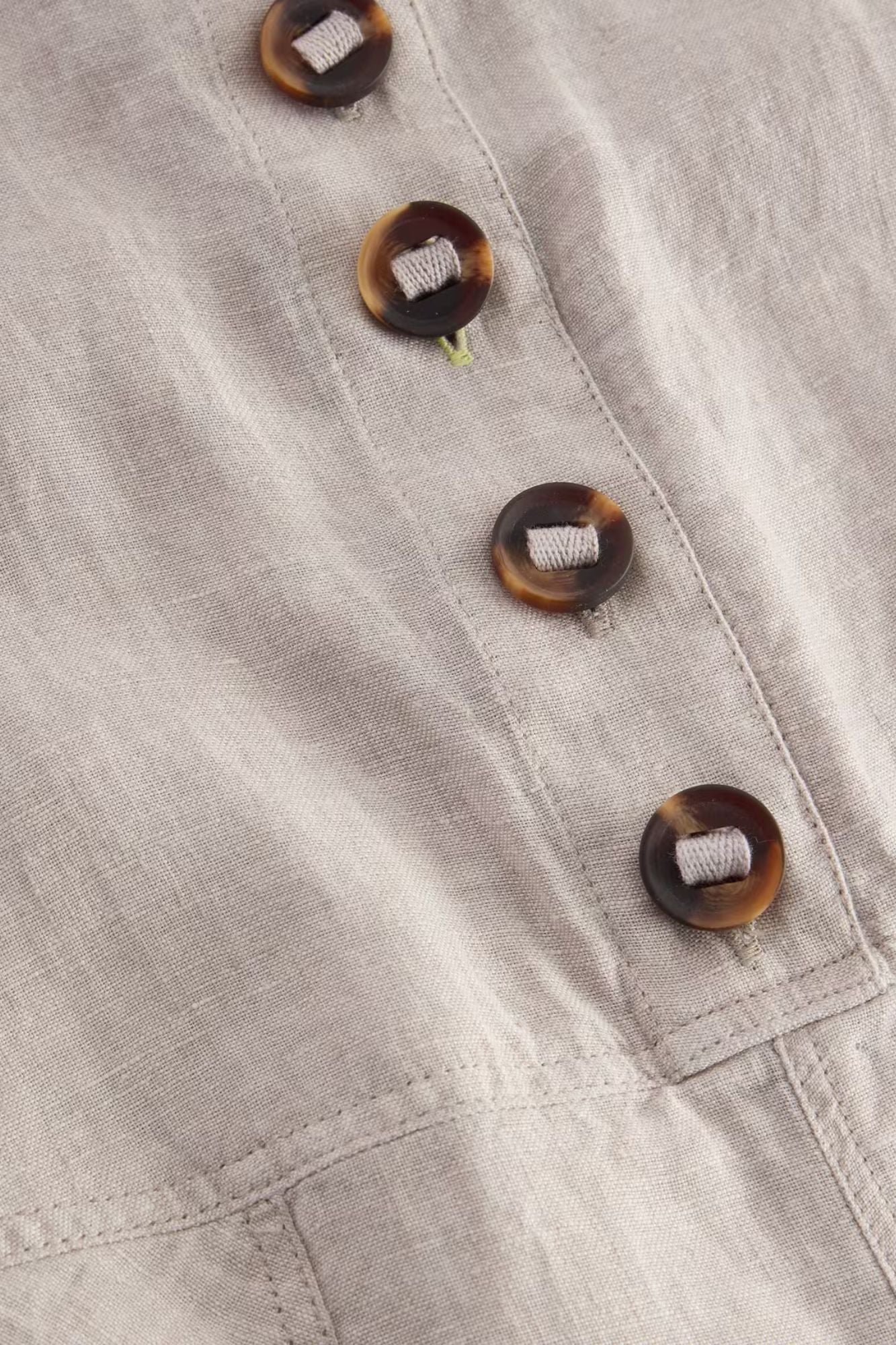 Viola Linen Dungaree