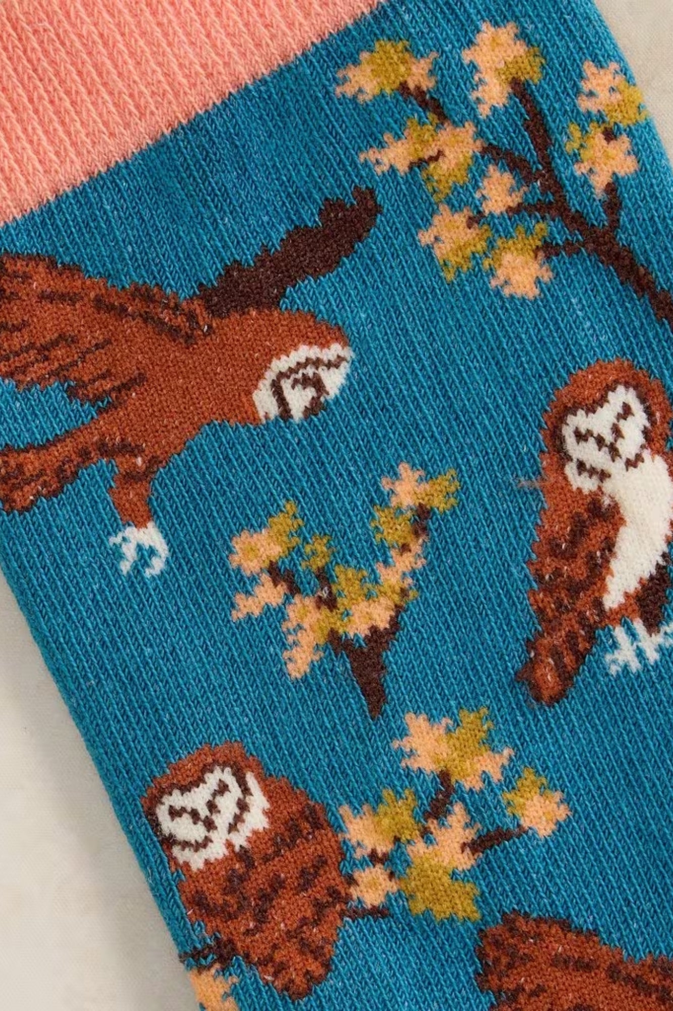 Flying Owl Ankle Sock