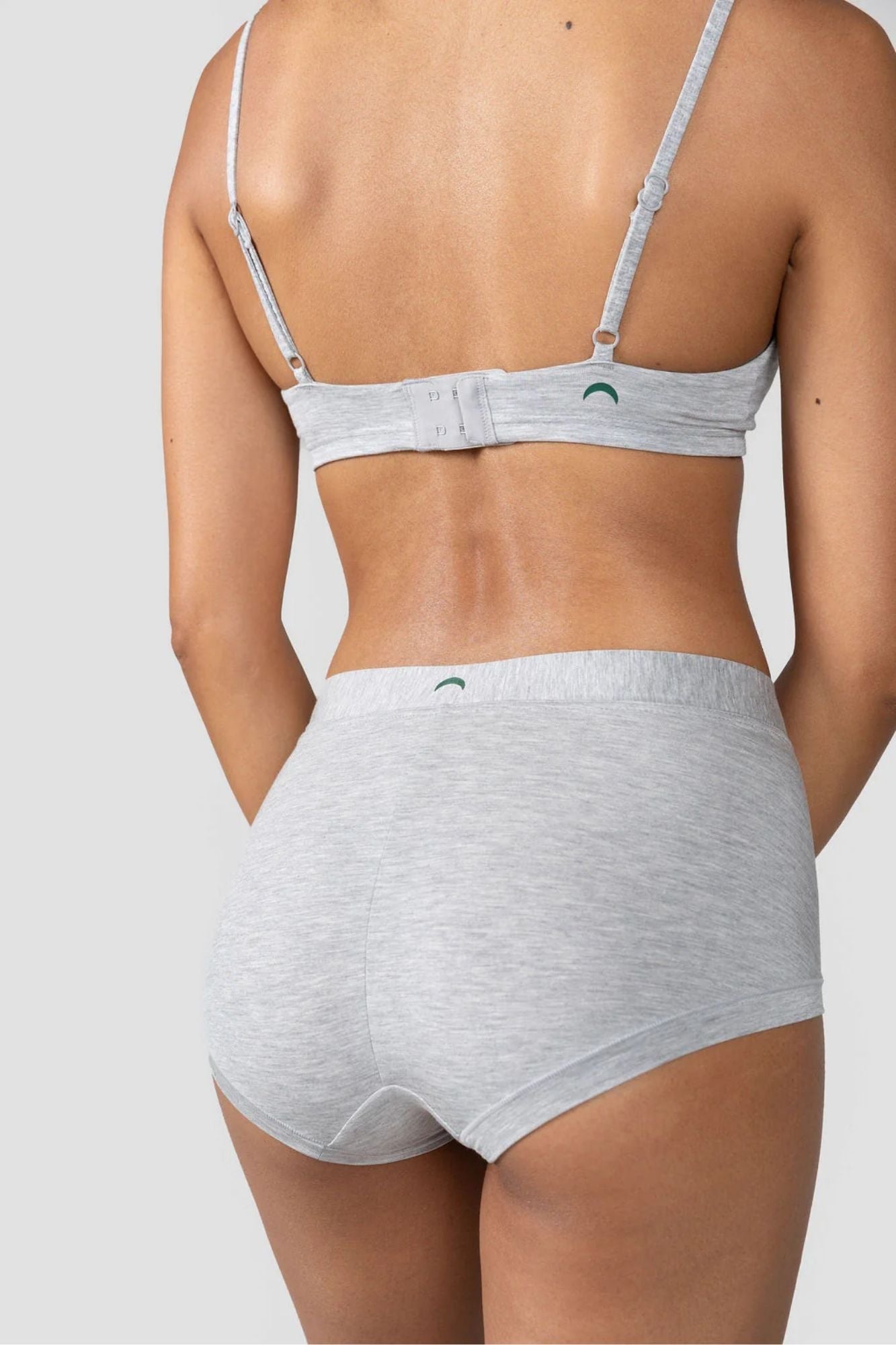 Triangle Mineral Bra | Grey