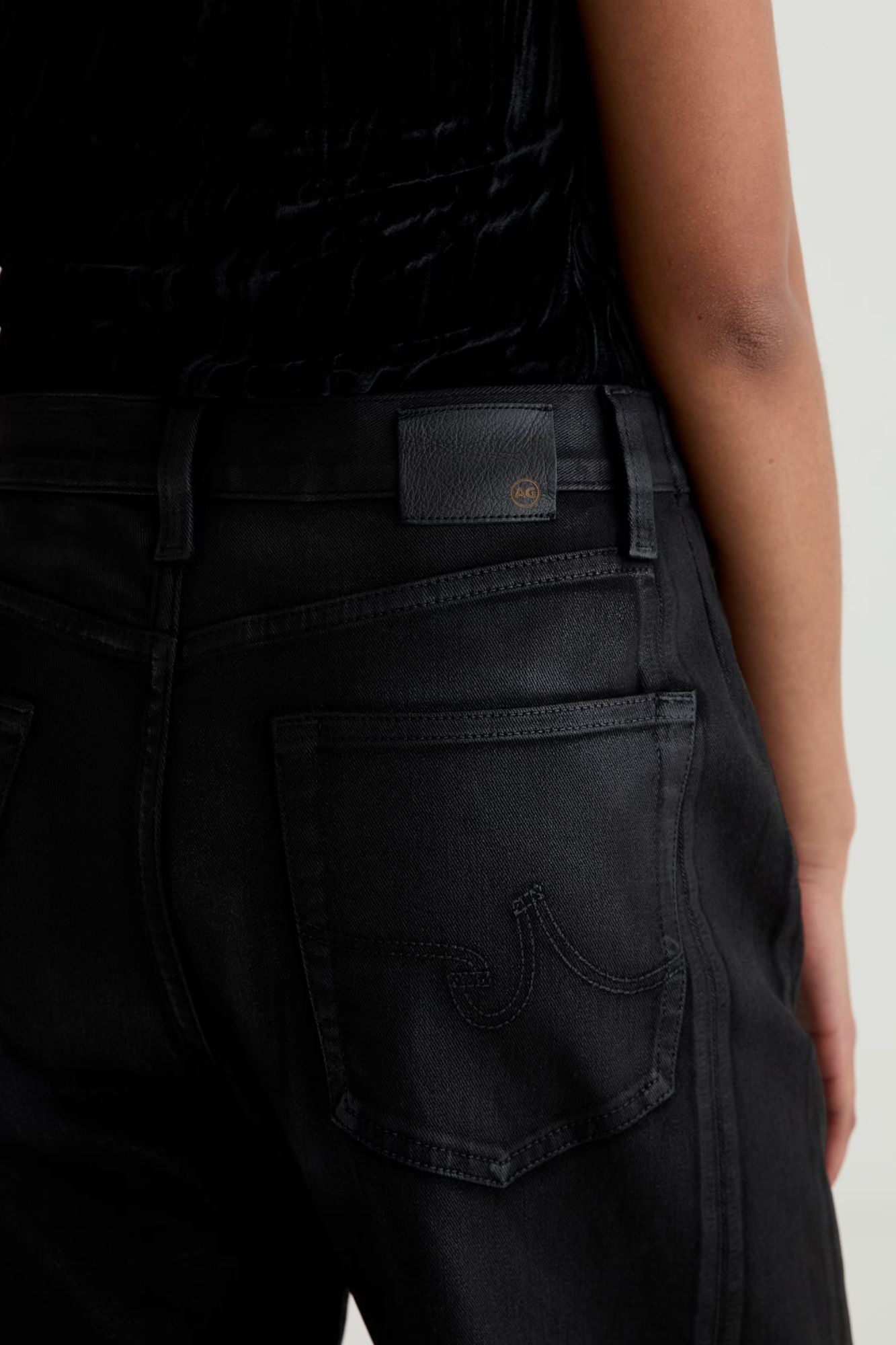 Hattie Crop High-Rise Barrel