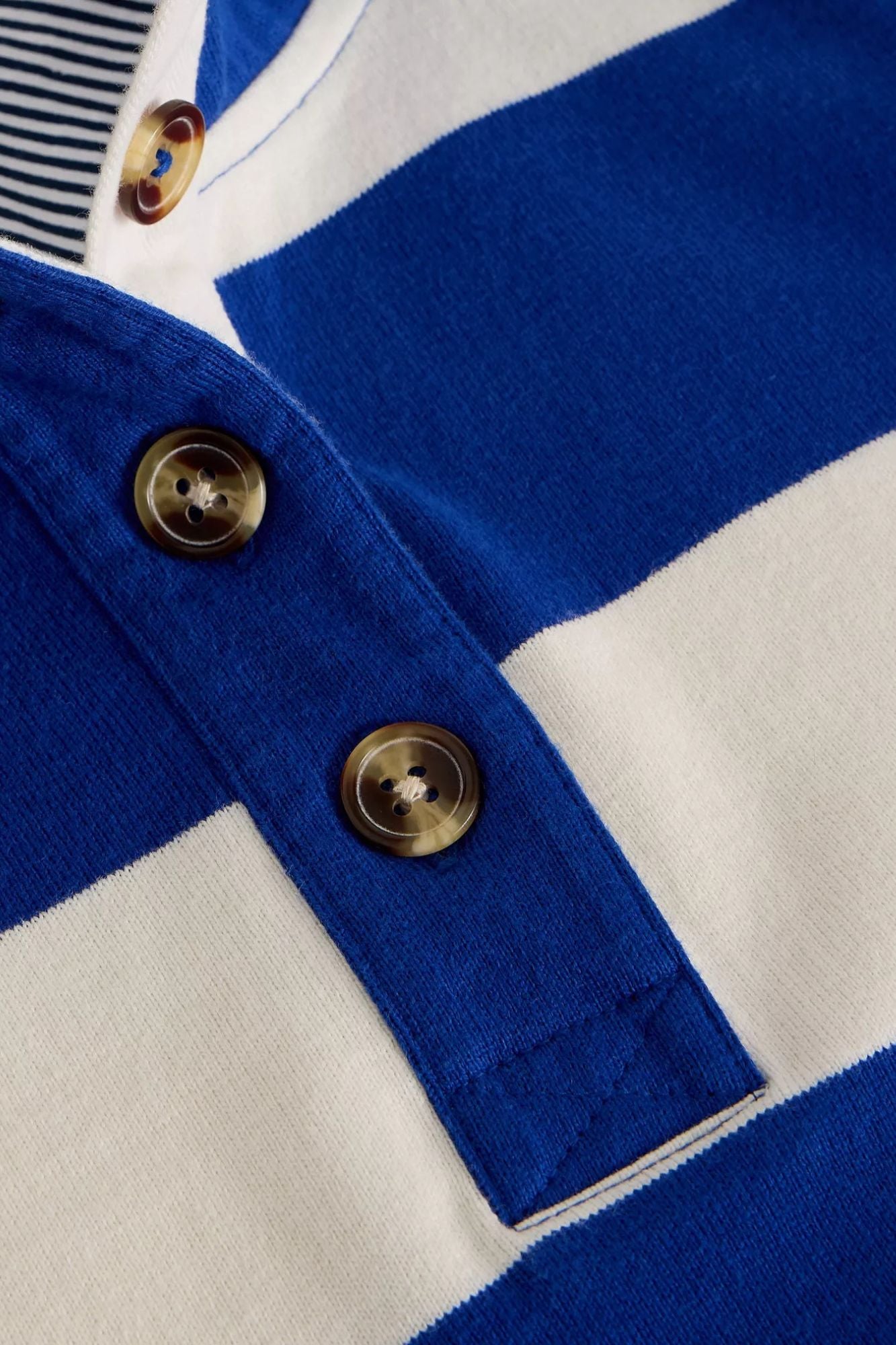 Bobby Button Stripe Sweatshirt