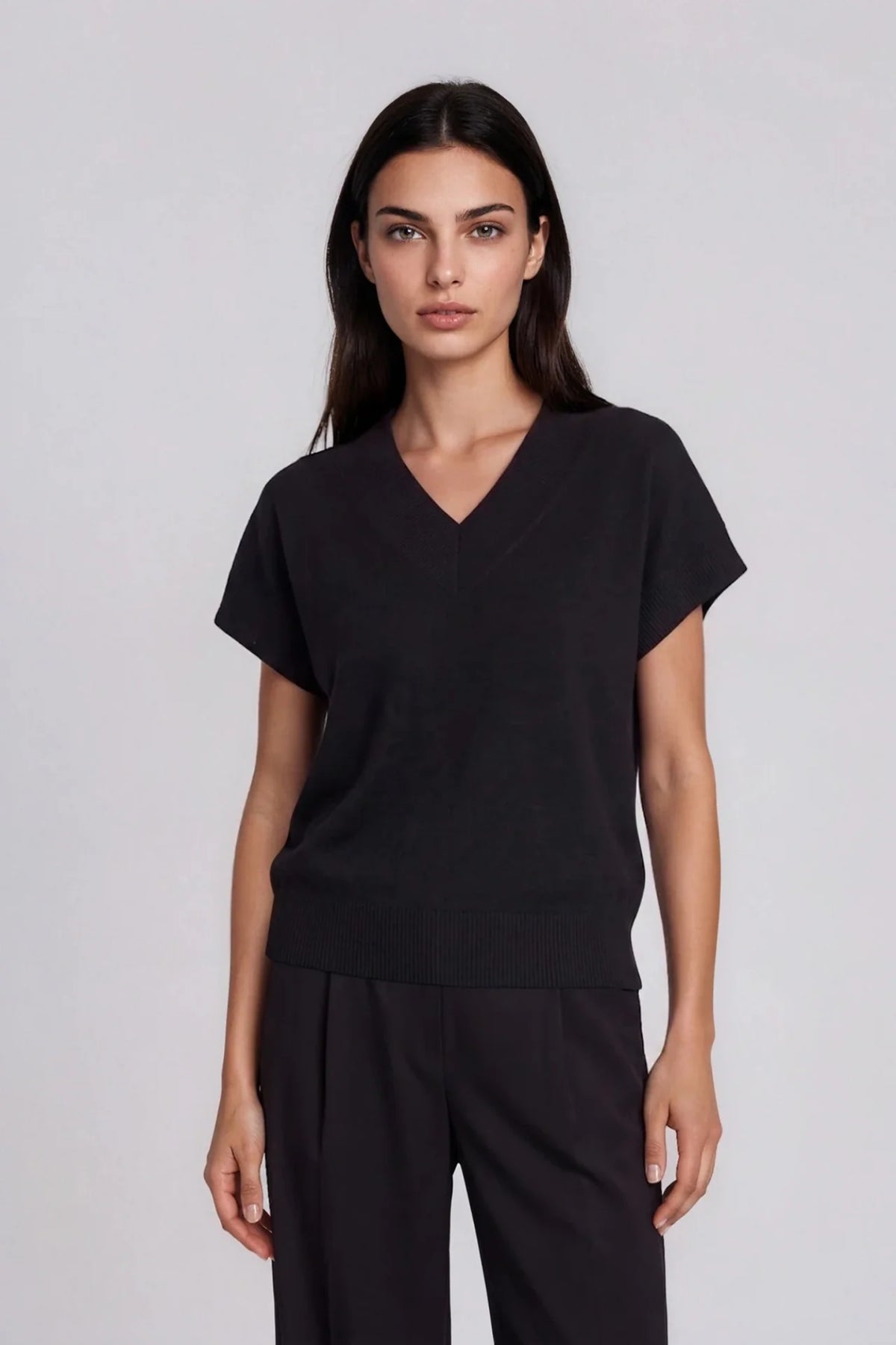 Lux Knit Oversize Vest