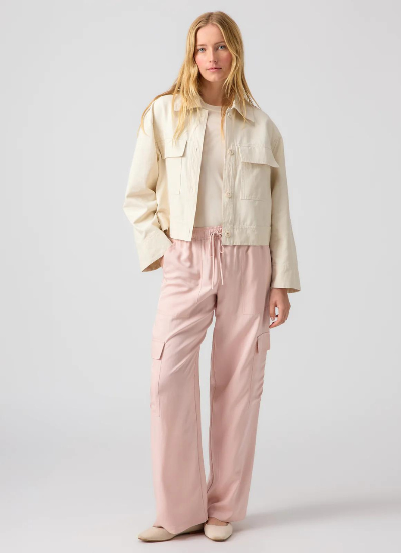 Lila Canvas Jacket
