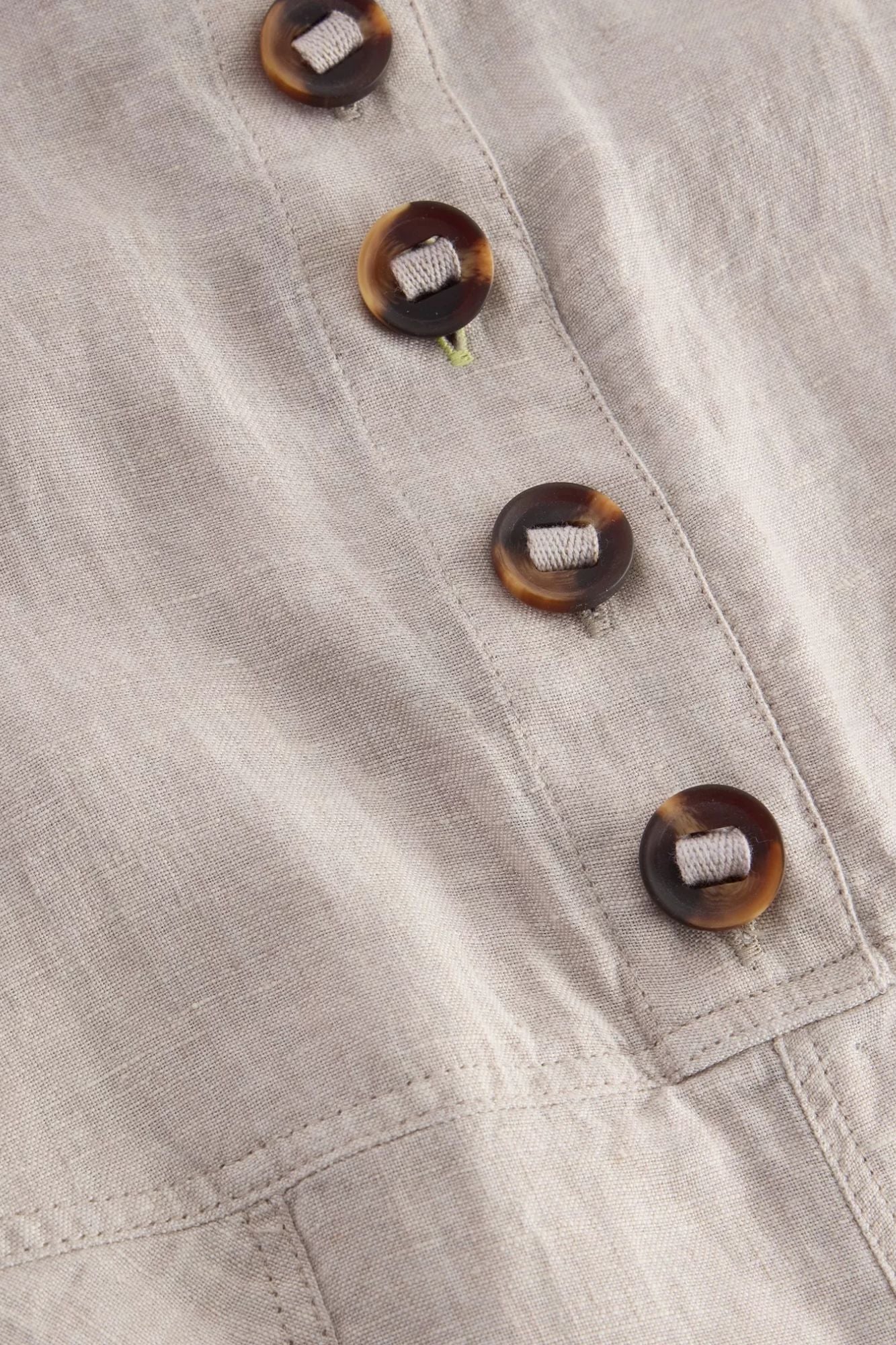 Viola Linen Dungaree