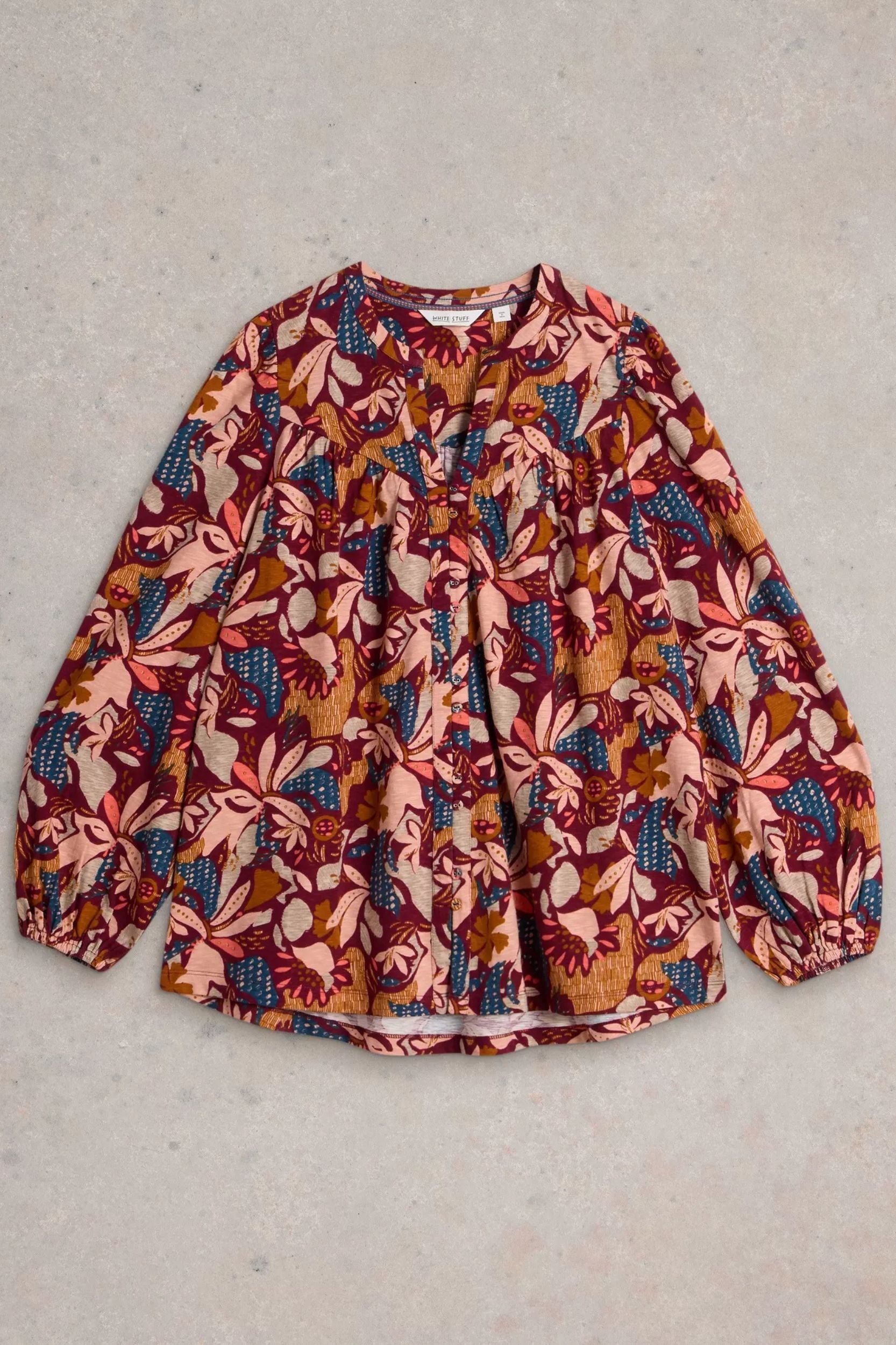 Teresa Long Line Shirt