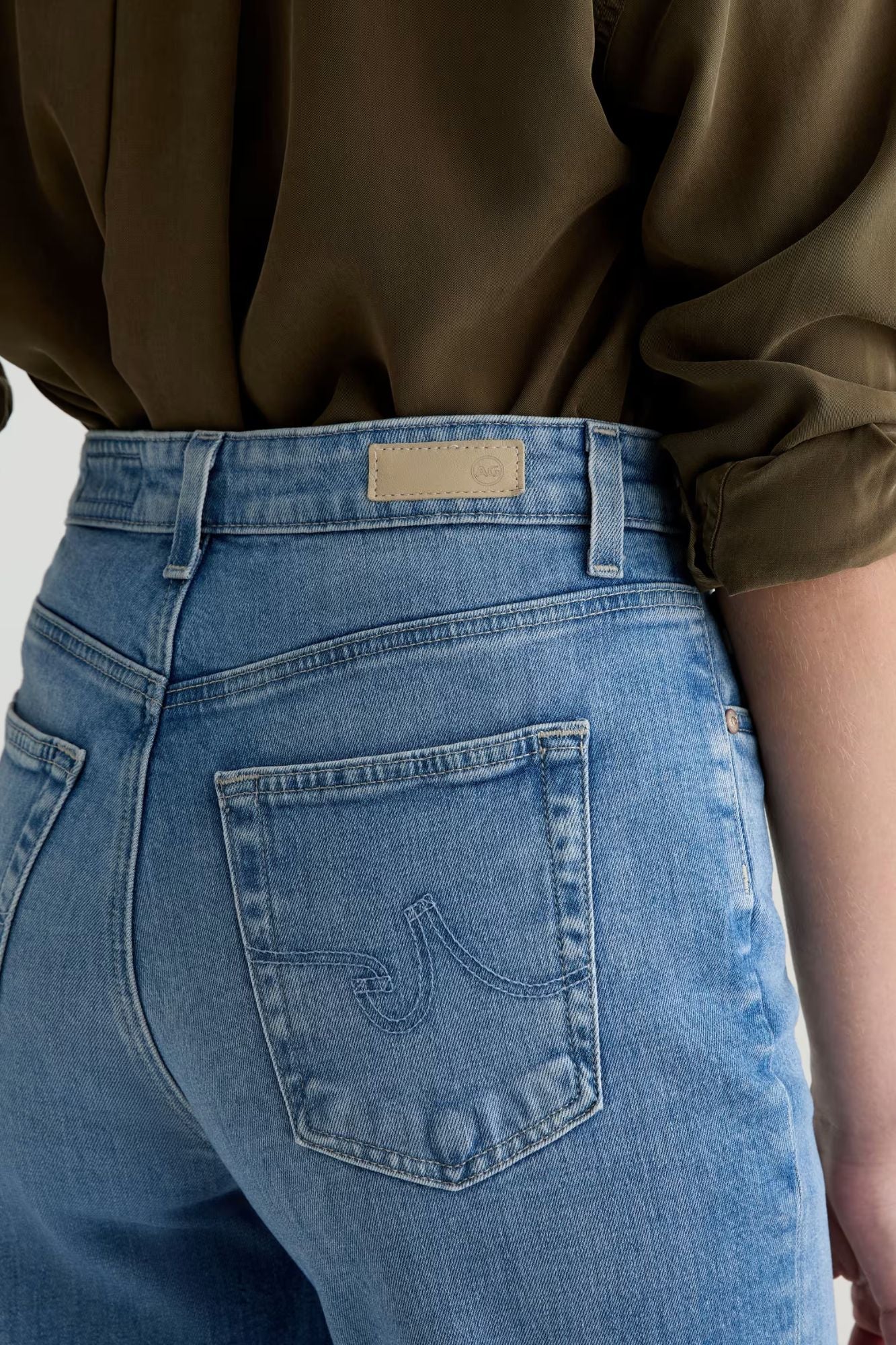 Kora Ankle Cuffed High-Rise Wide Leg