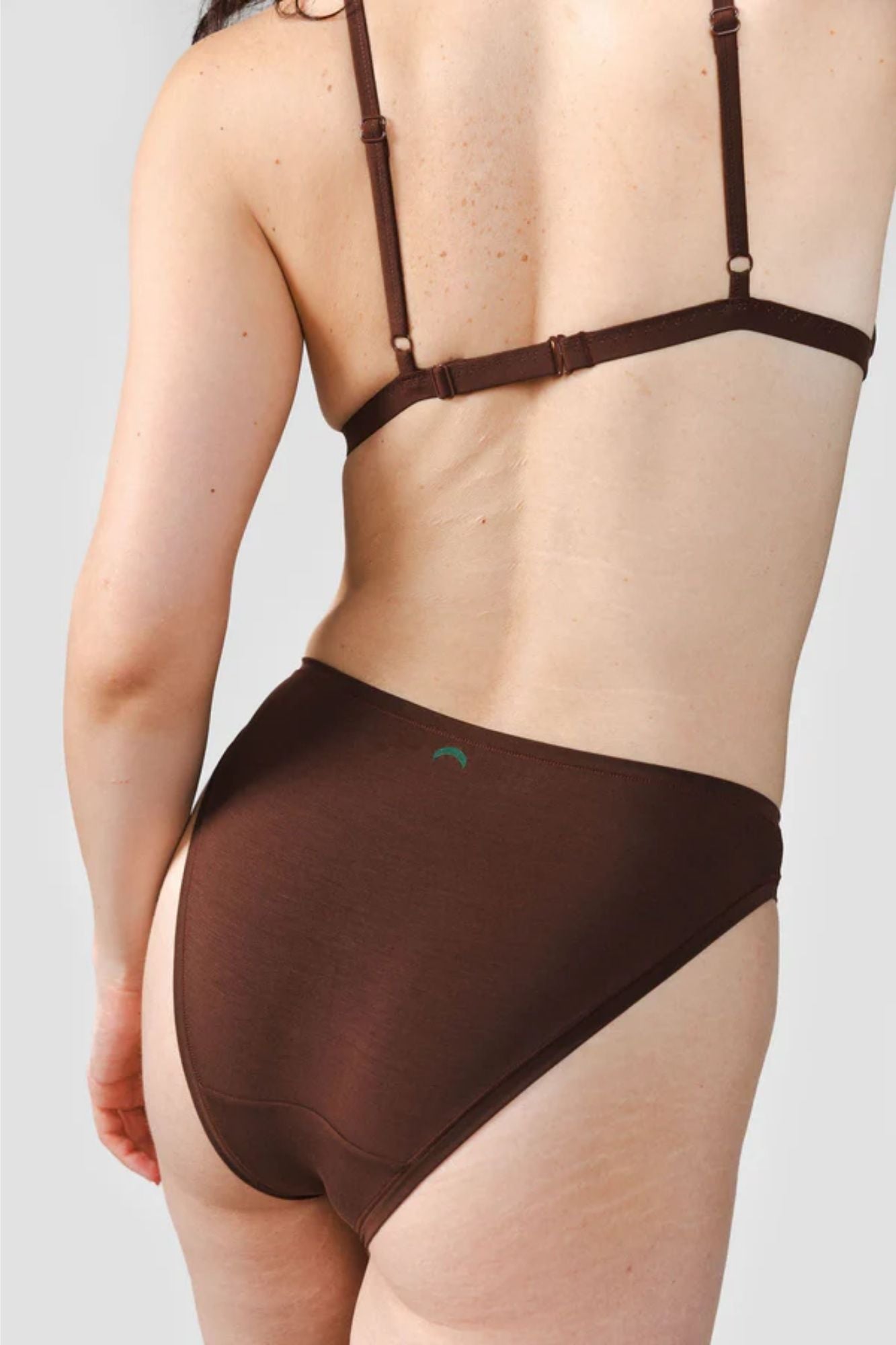 High Rise Bikini Mineral Undies I Brown