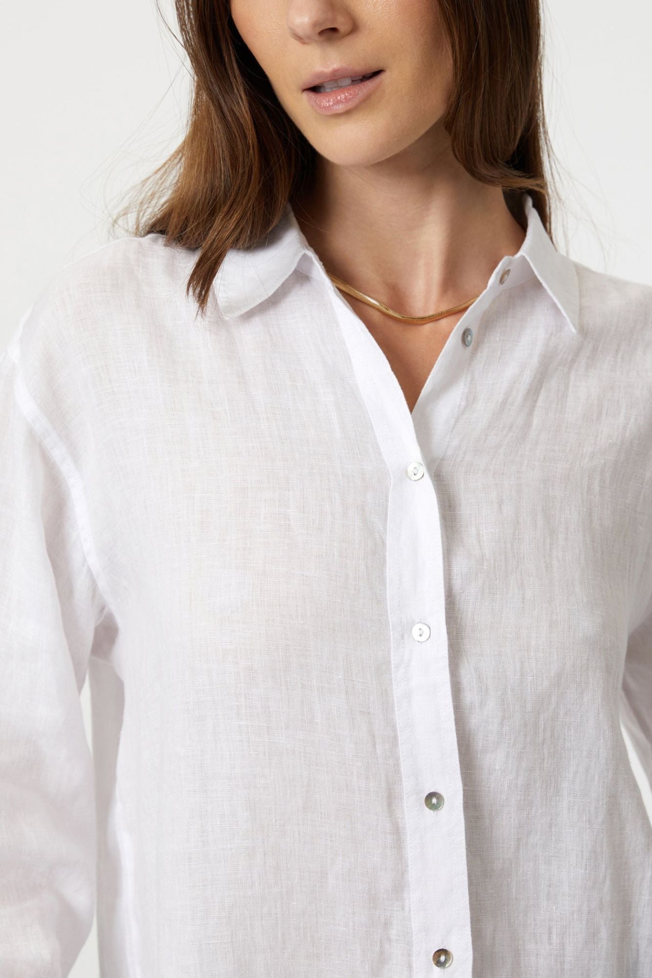 Linen Button Up Shirt