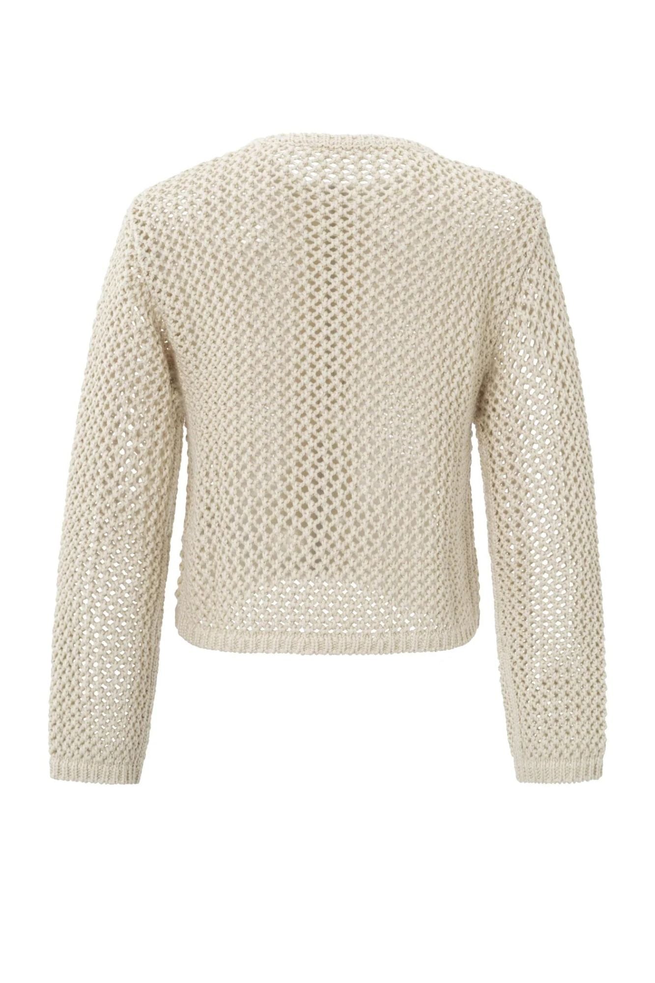 Summer Mesh Stitch Cardigan