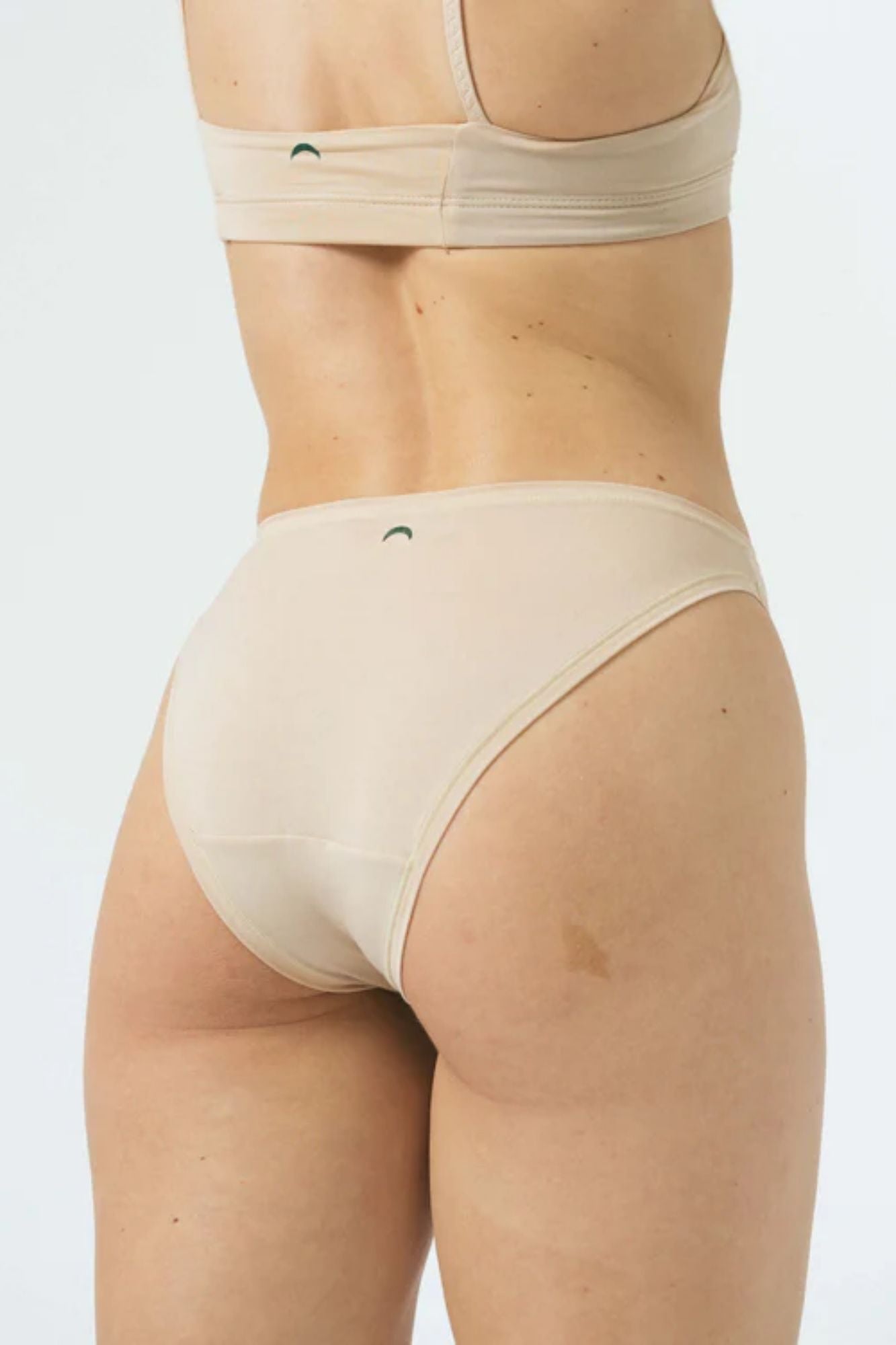 High Rise Bikini Mineral Undies | Beige