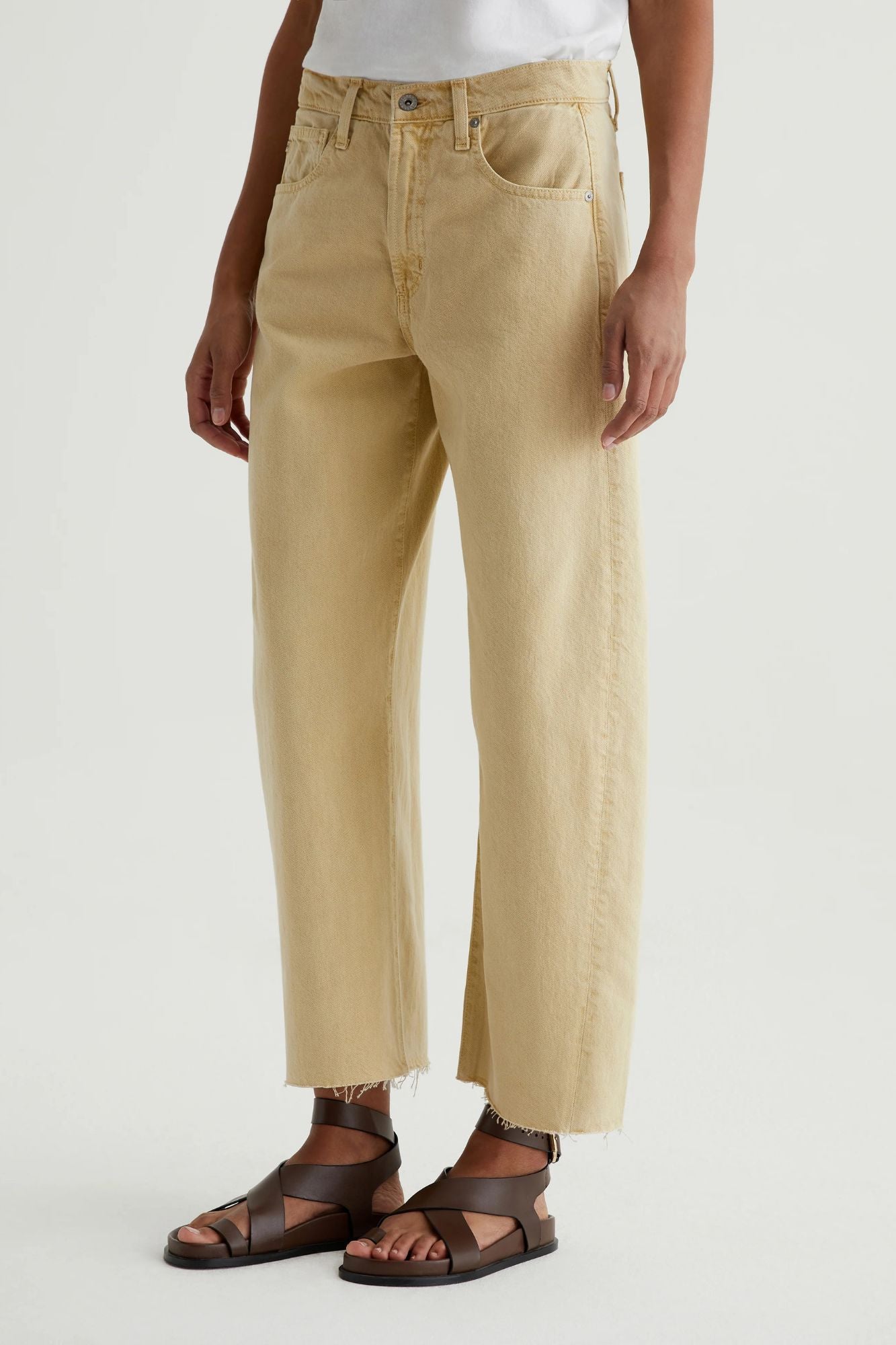 Hattie Crop High Rise Barrel