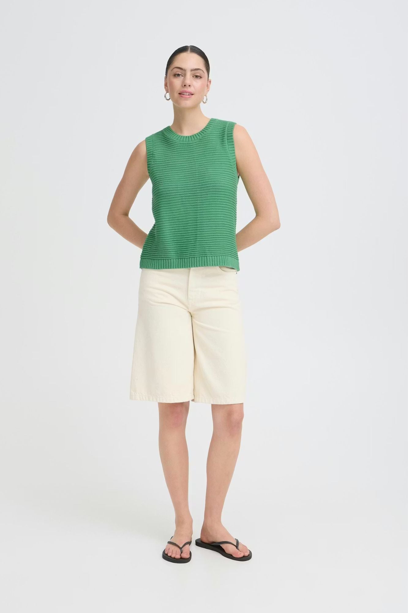 Dotties Sleeveless Knit Top