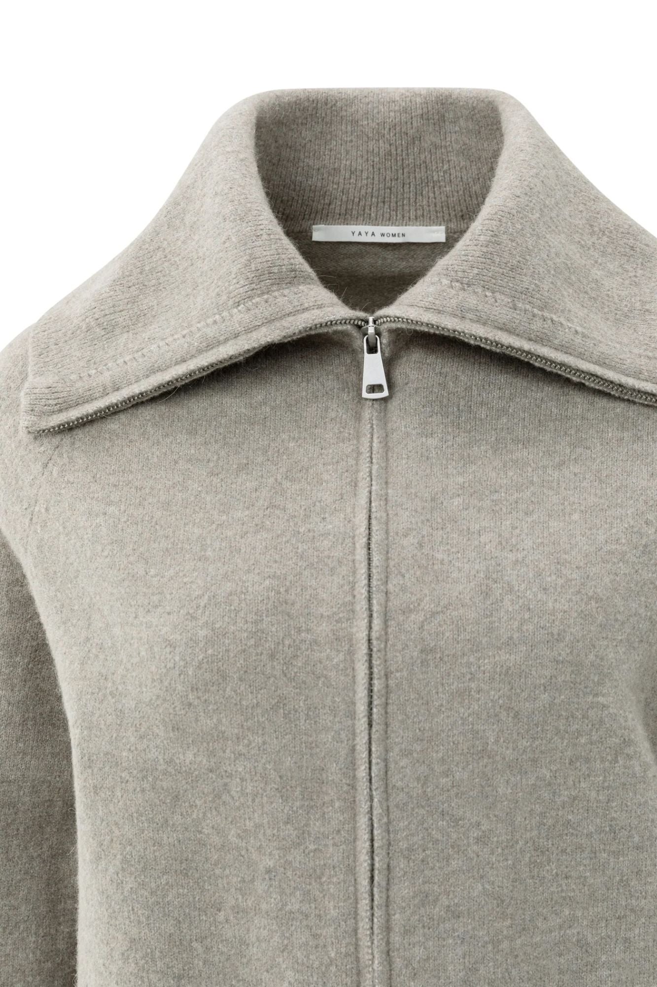 Cardigan With Zipper