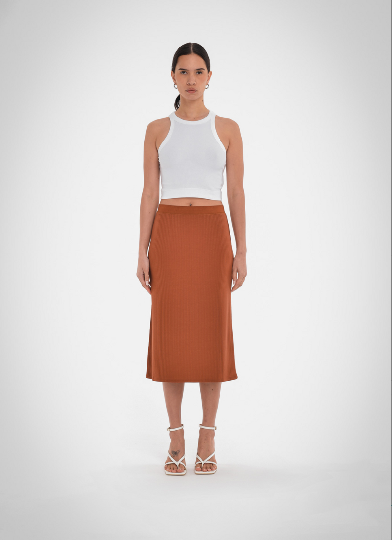 Fleur Rib Skirt