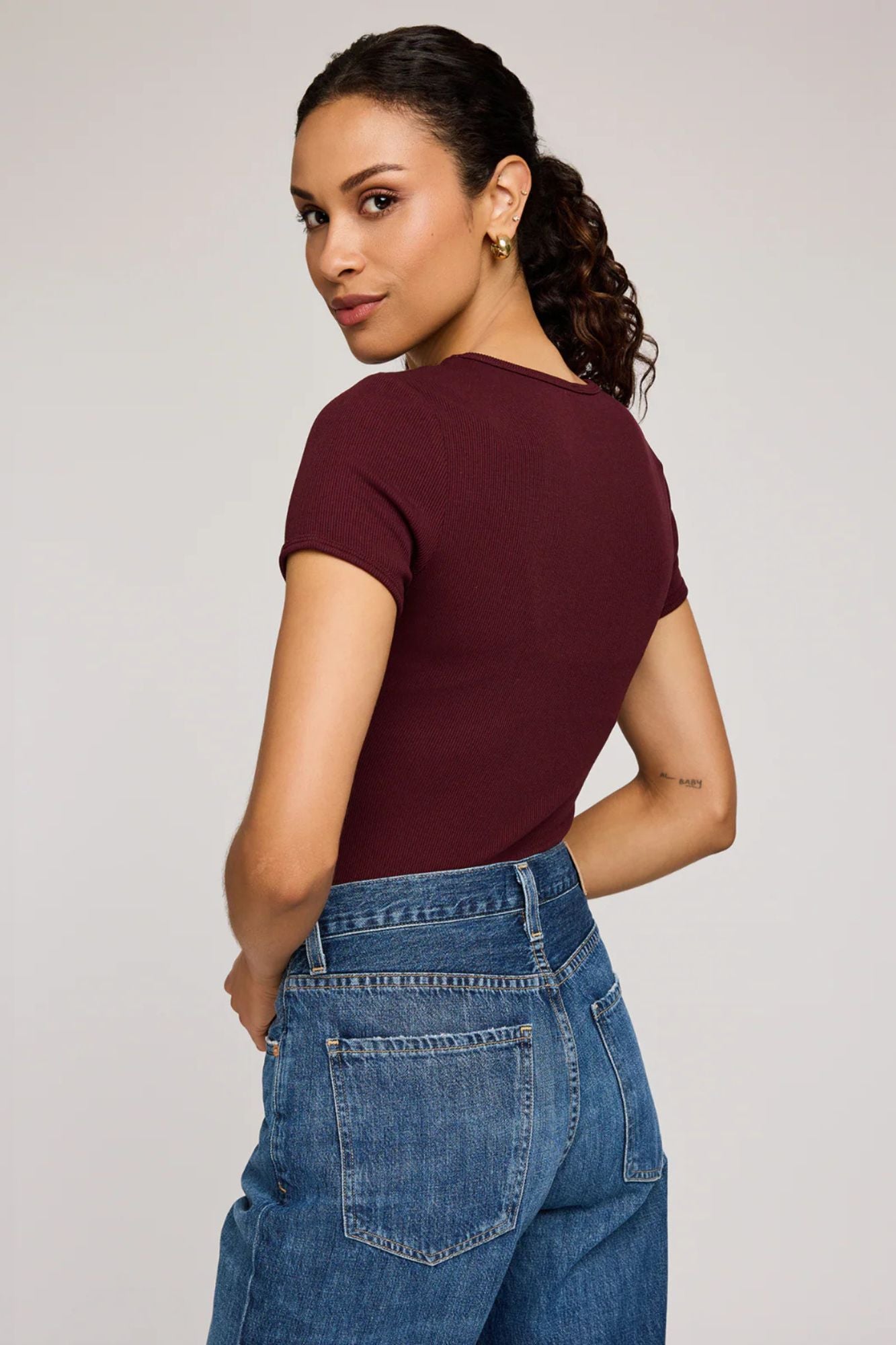 Shania Ribbed T-Shirt