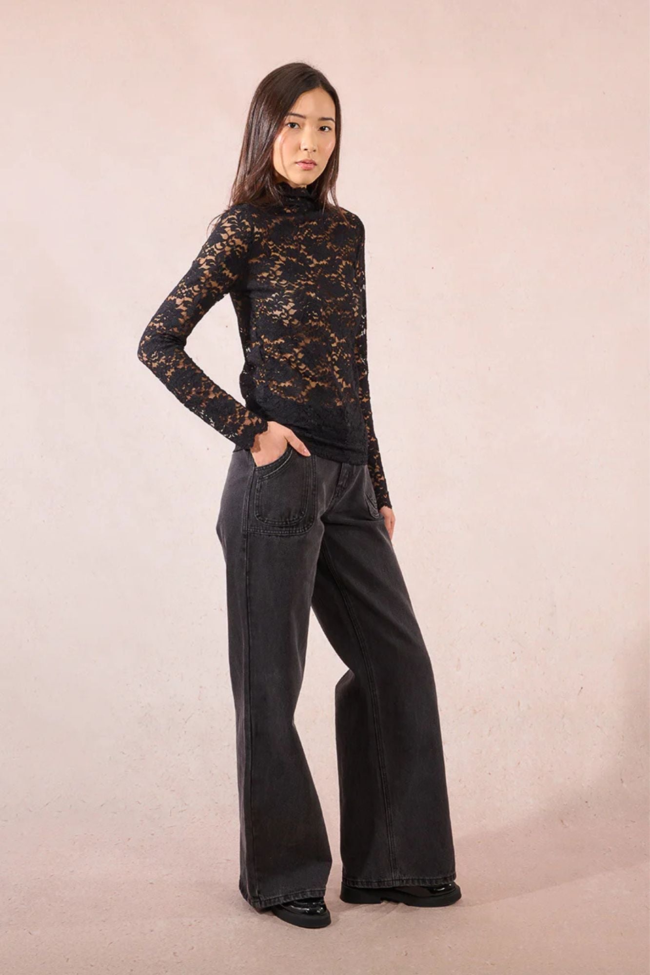 Flora Sheer Top