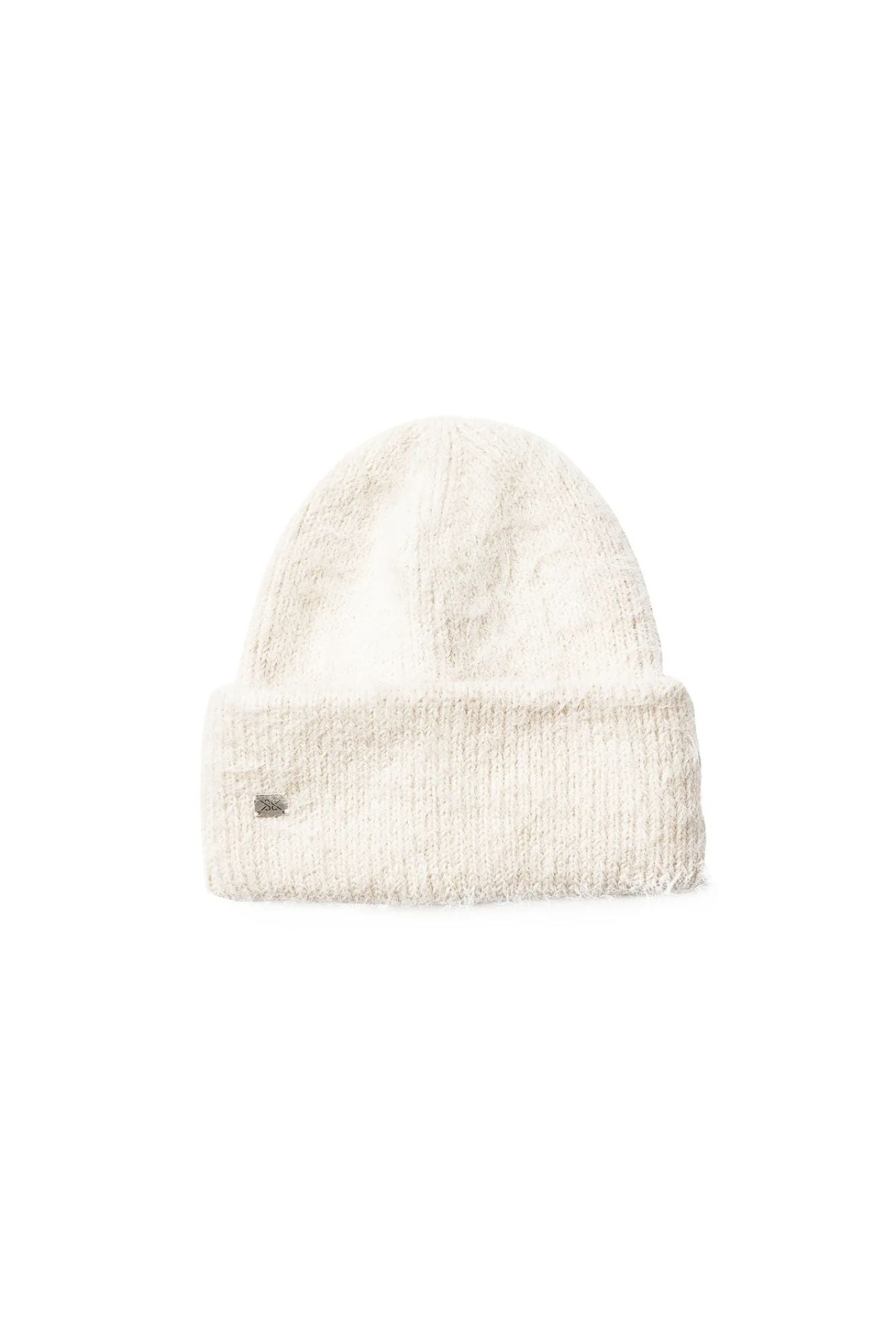 Jaya Fuzzy Rib-Knit Hat