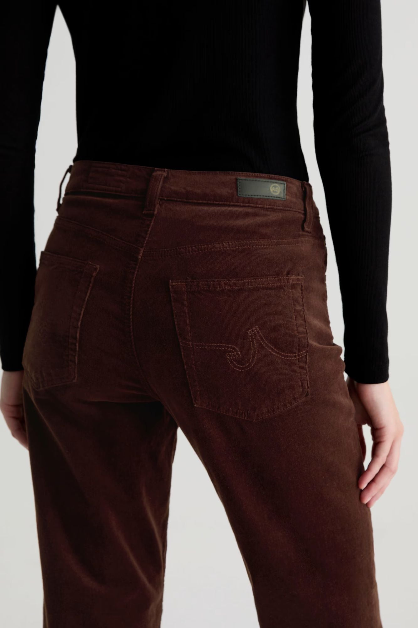 Brinley Mid Rise Straight Cord