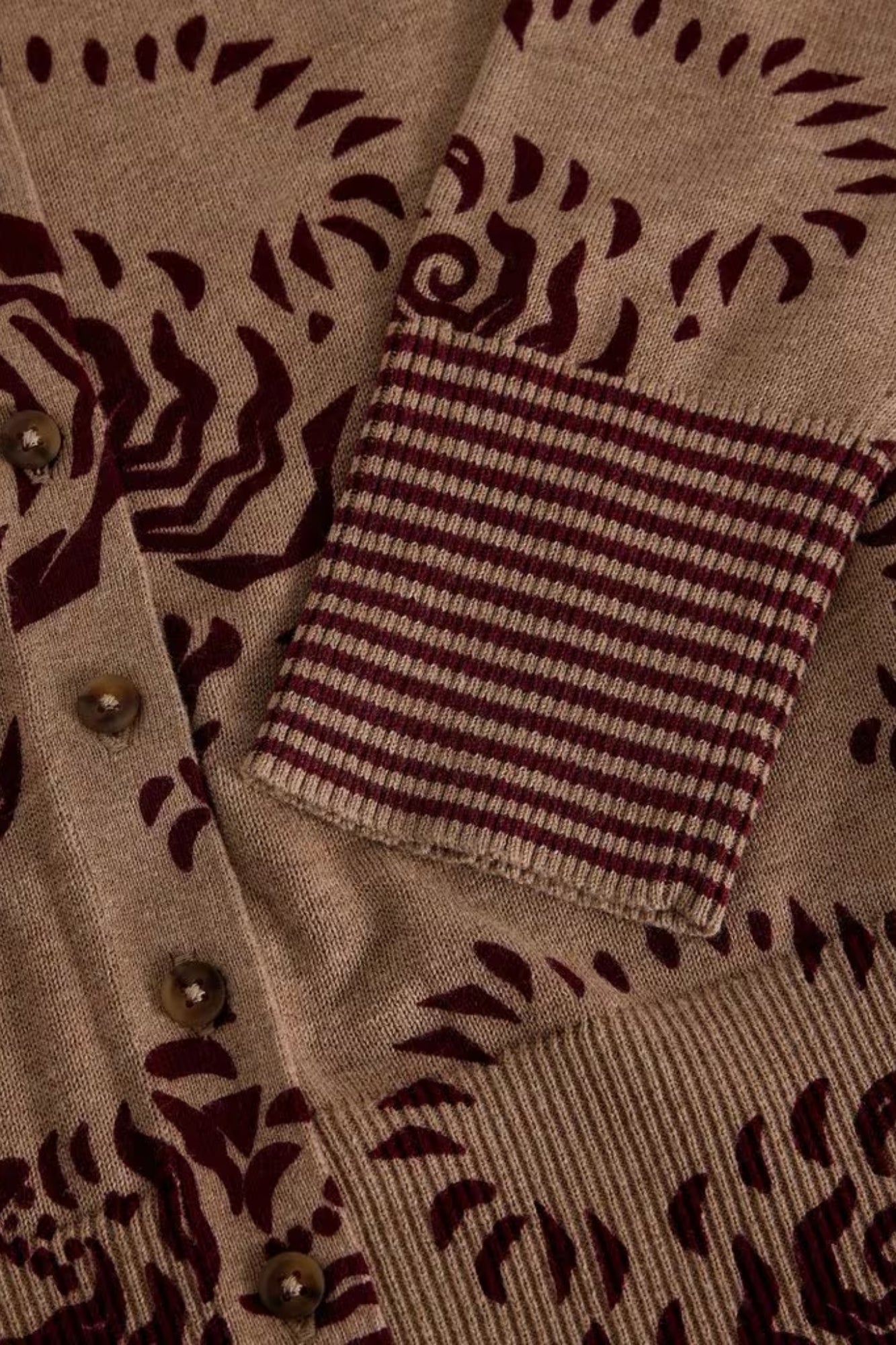Lois Print Cardigan