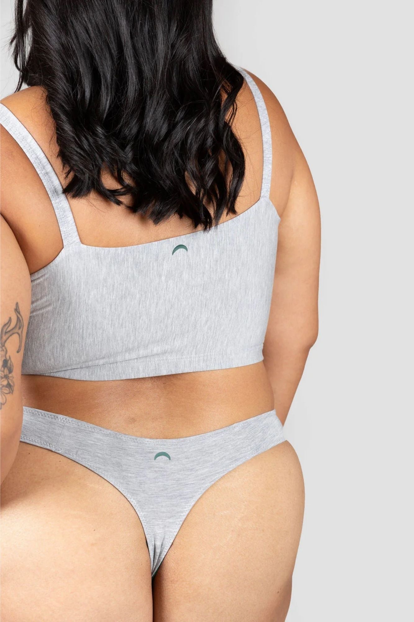 Low Profile Thong Mineral Undies | Grey