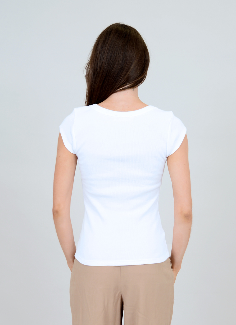 Scootie Scoop Neck Tee