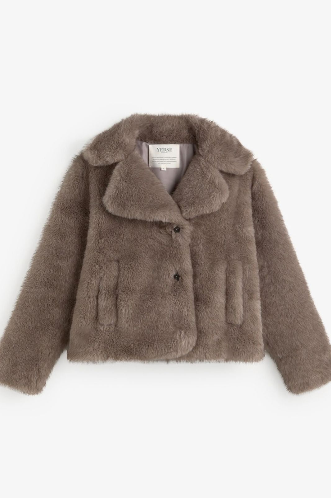 Short Faux Fur Coat
