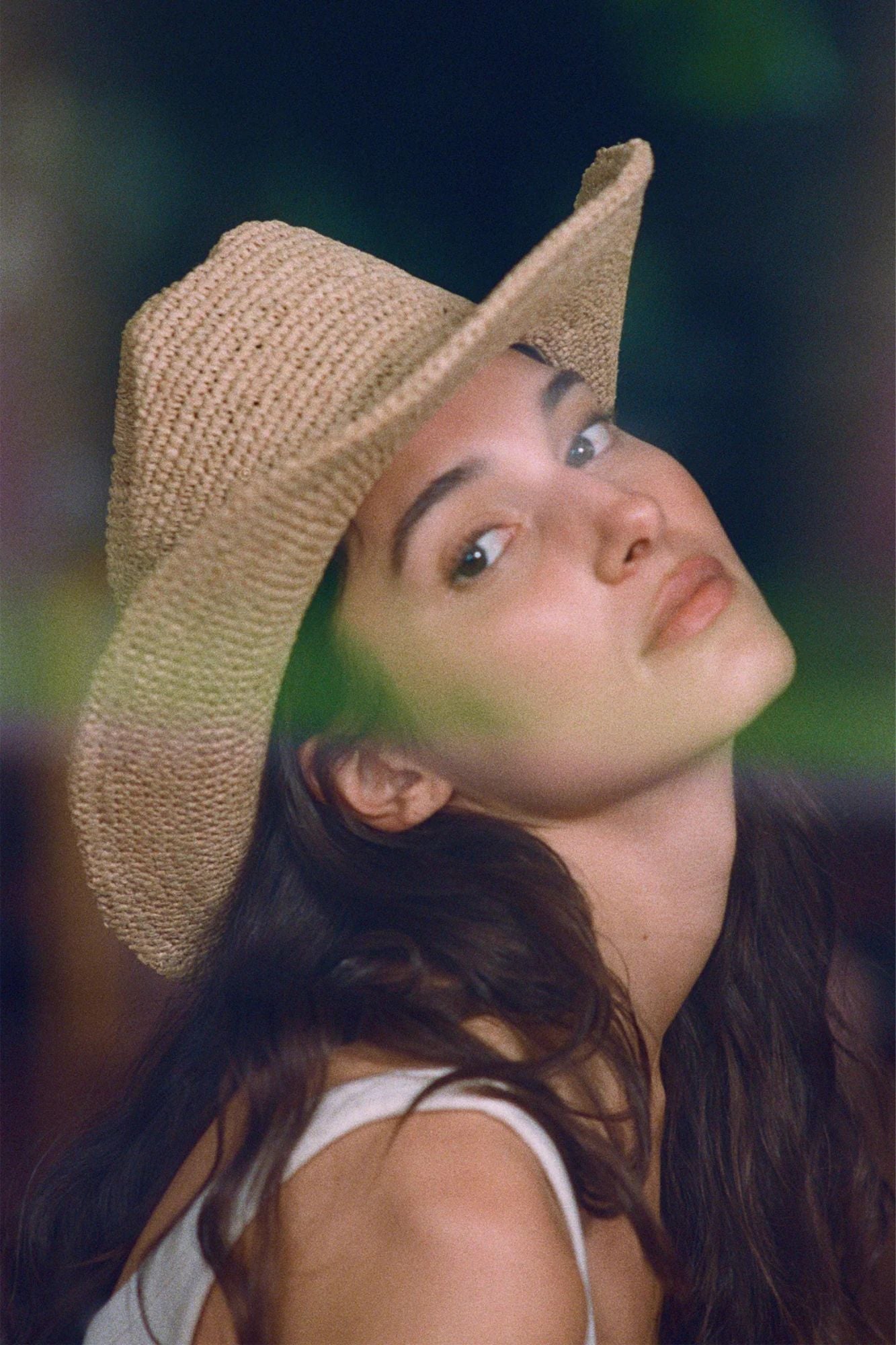 Raffia Cowboy Hat
