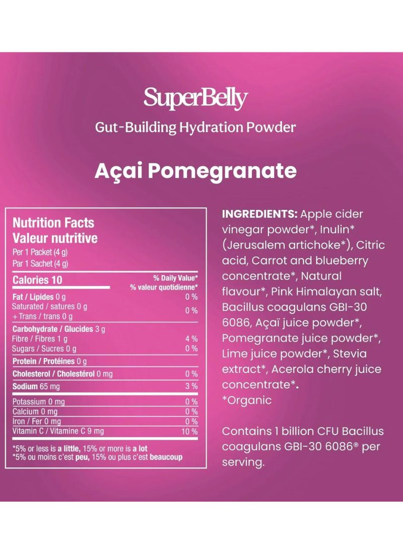 SuperBelly Açai Pomegranate
