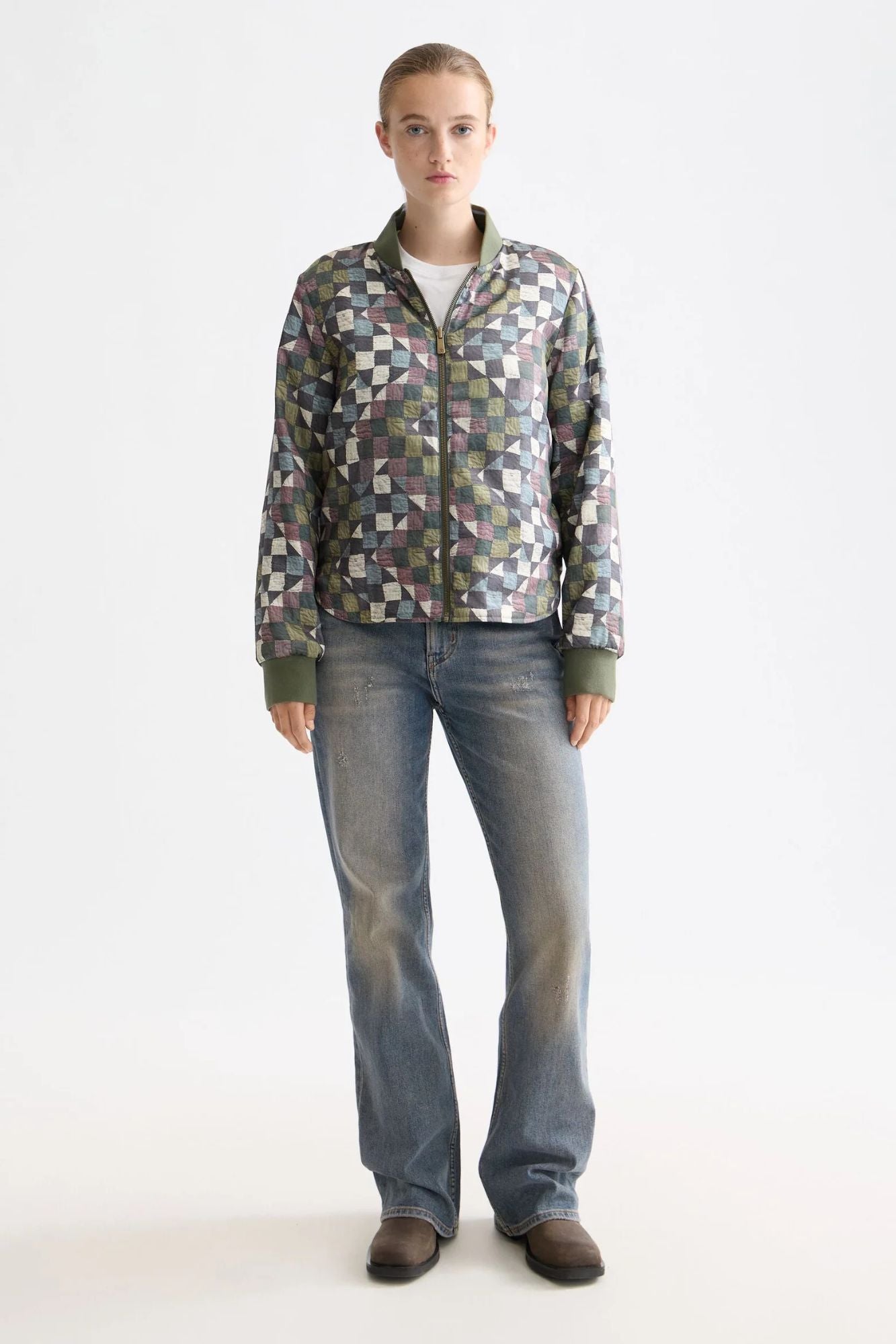 Reversible Quilted Bomber