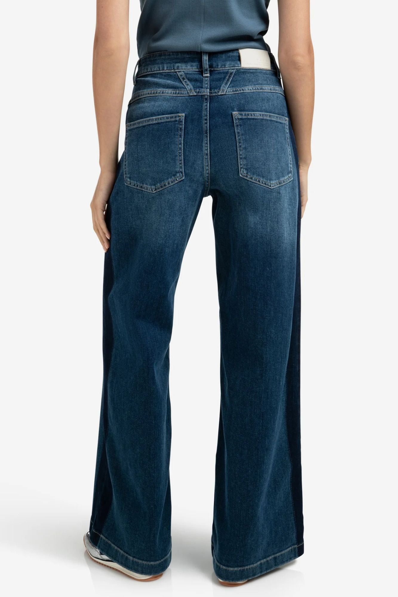 High Waisted Denim With Tape