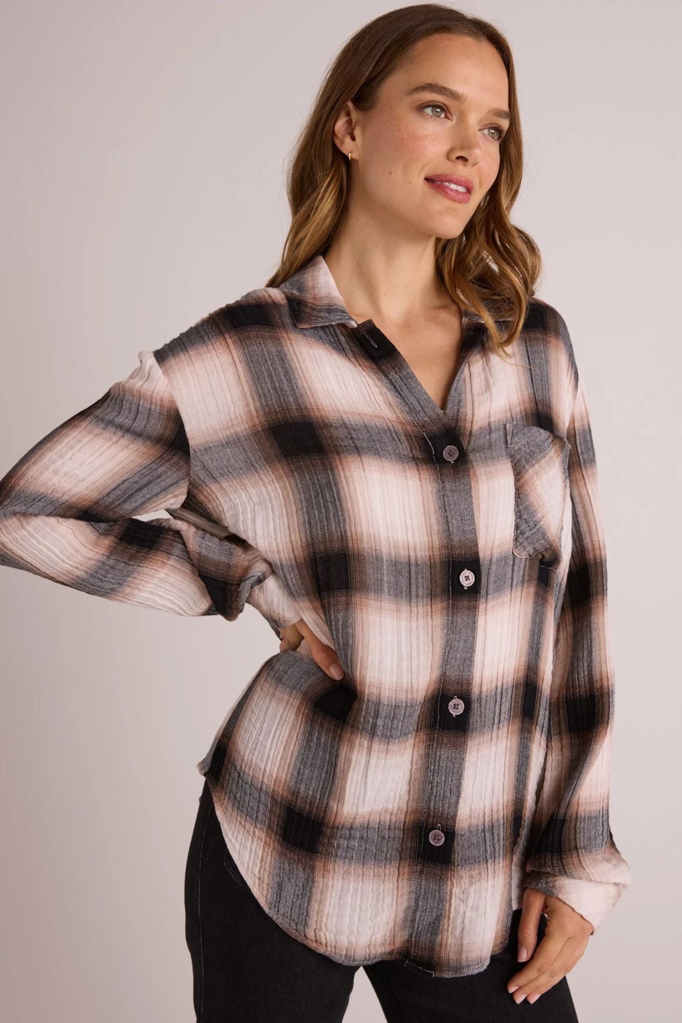 Oversized Shirt With Pocket