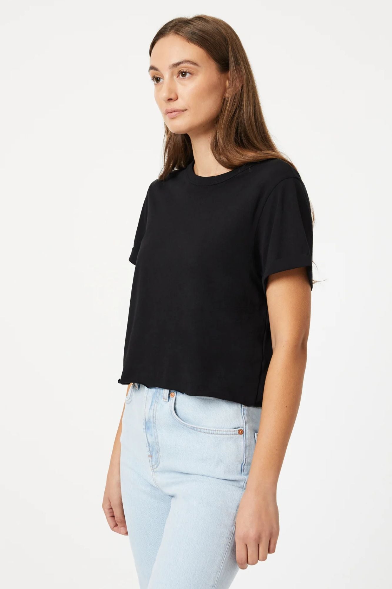 Cropped Cut Off T-shirt