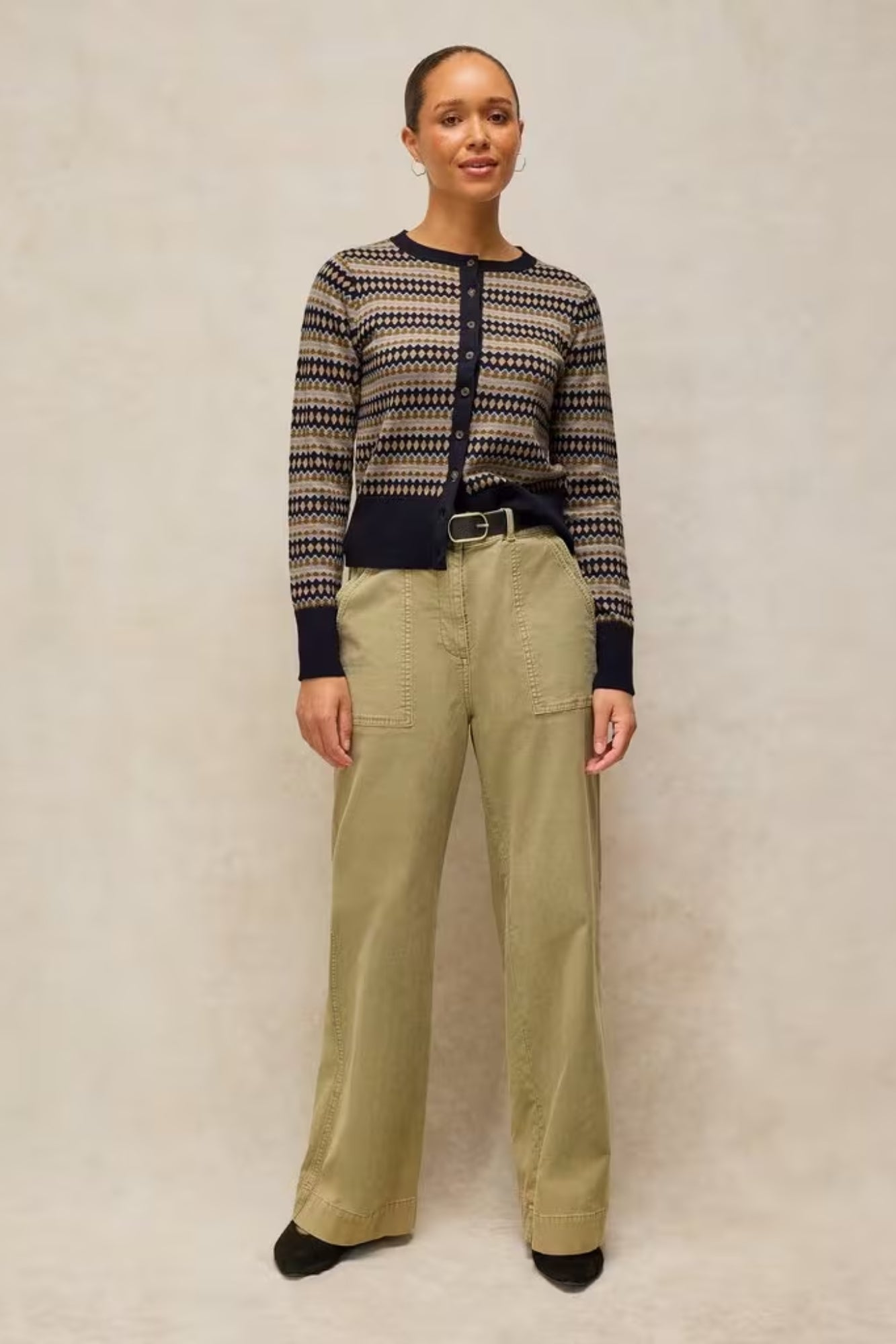 Lois Fairisle Cardigan