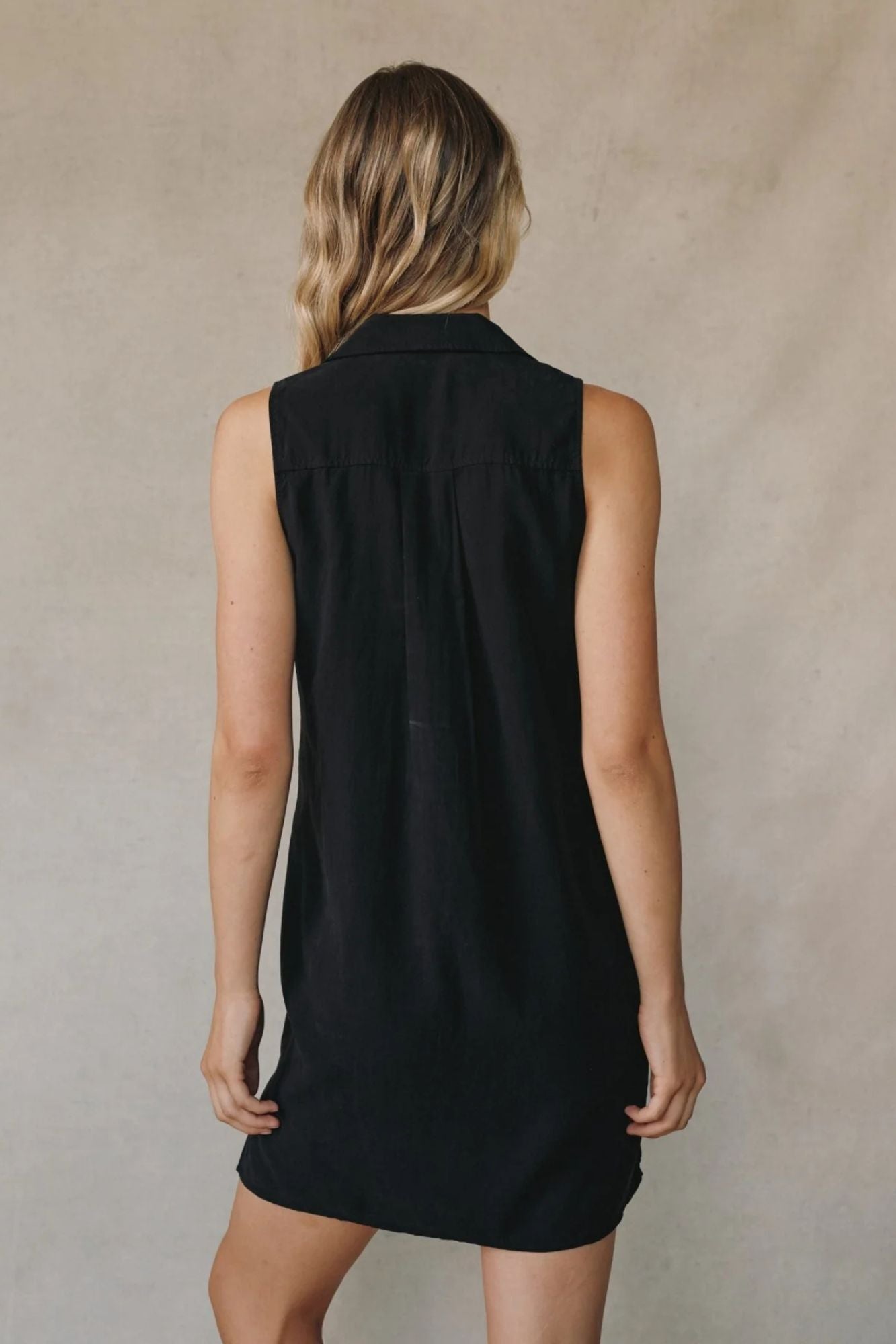 Sleeveless A Line Dress