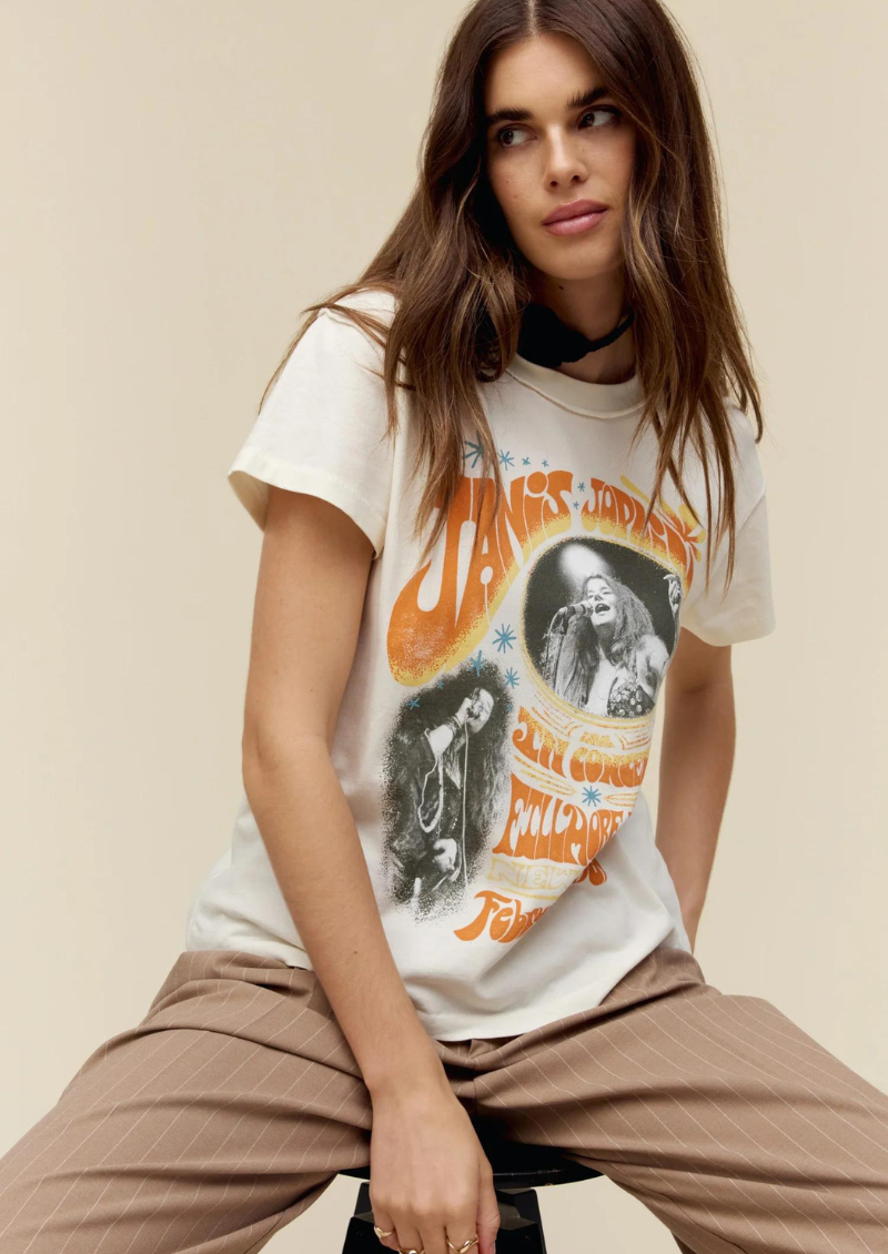 T-shirt Janis Joplin