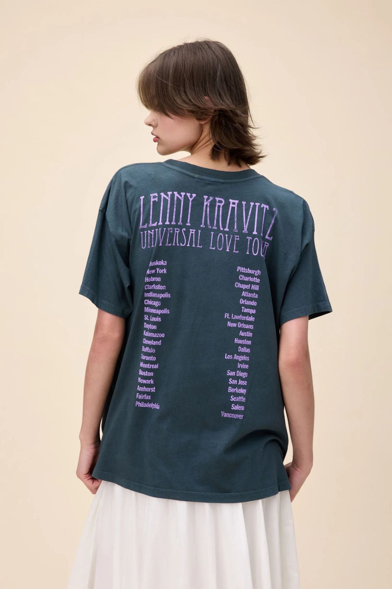 Lenny Kravitz Universal Love Tour Merch Tee