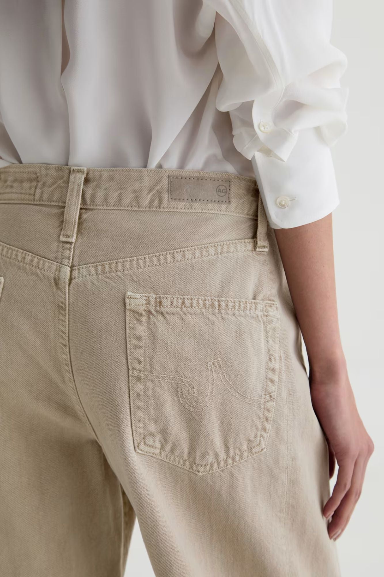 Hattie Crop High-Rise Barrel