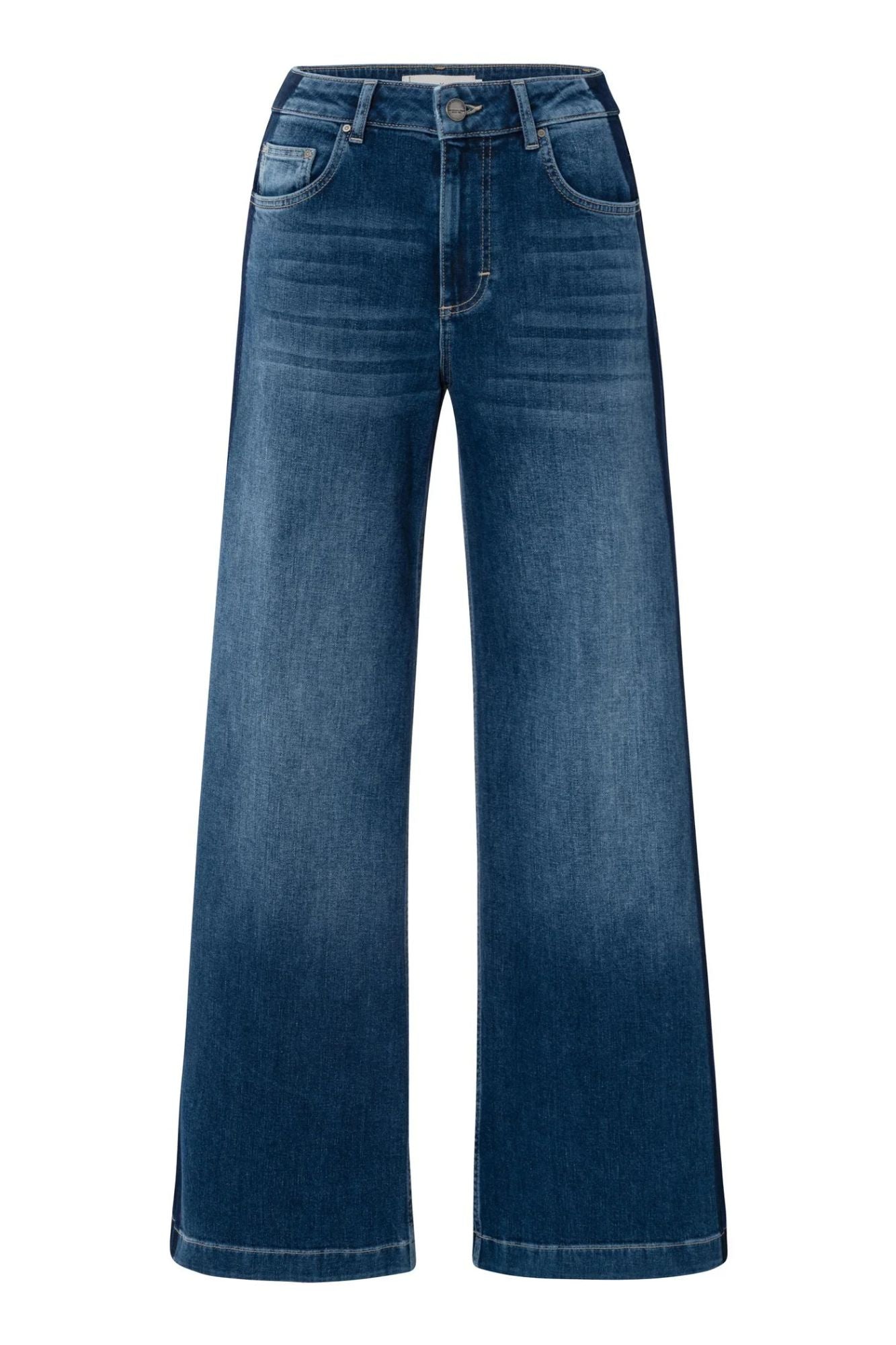 High Waisted Denim With Tape