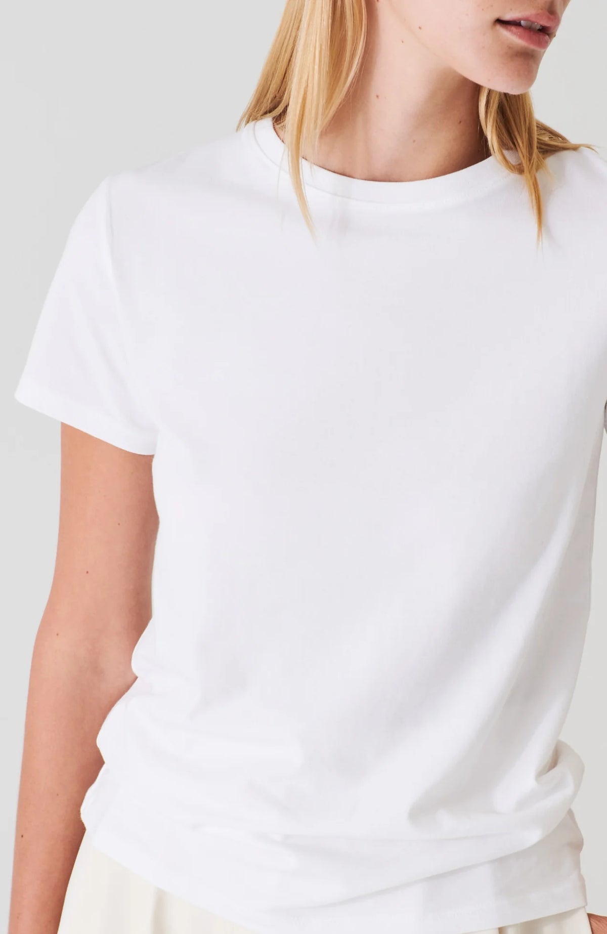 Pima Cotton Stretch Slim T-Shirt