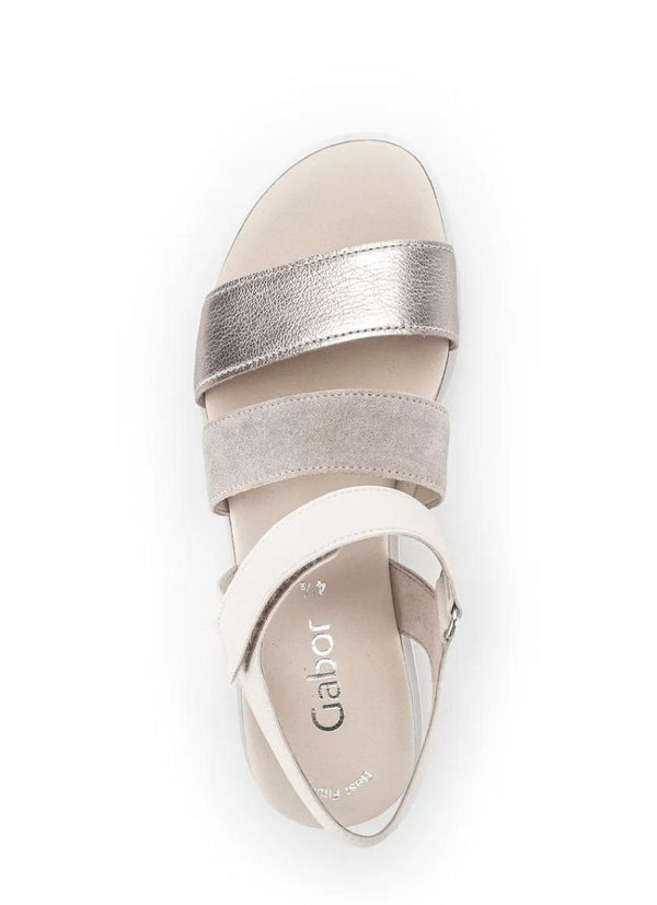 Multi Strap Velcro Sandals Indigo Bay