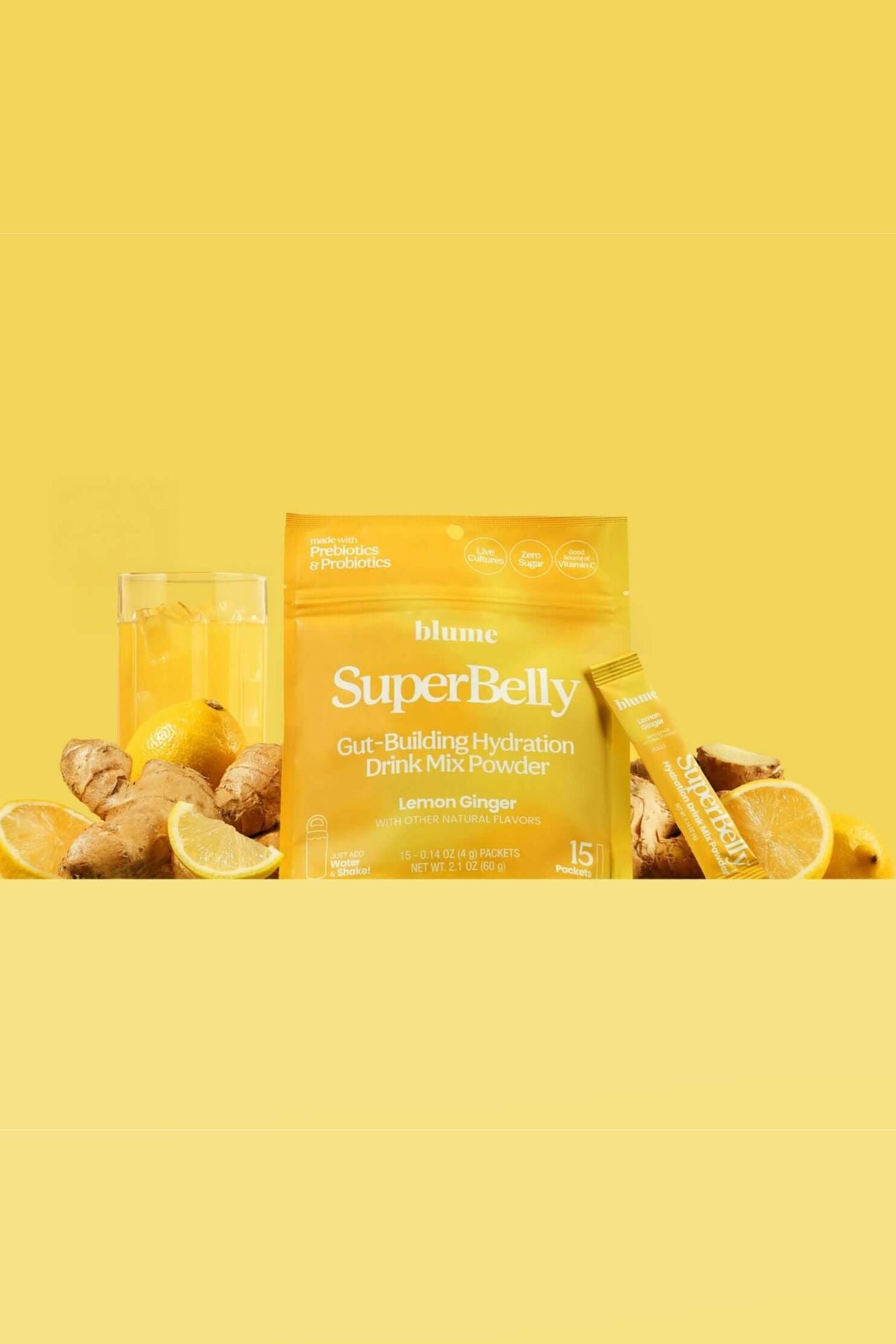 SuperBelly Lemon Ginger